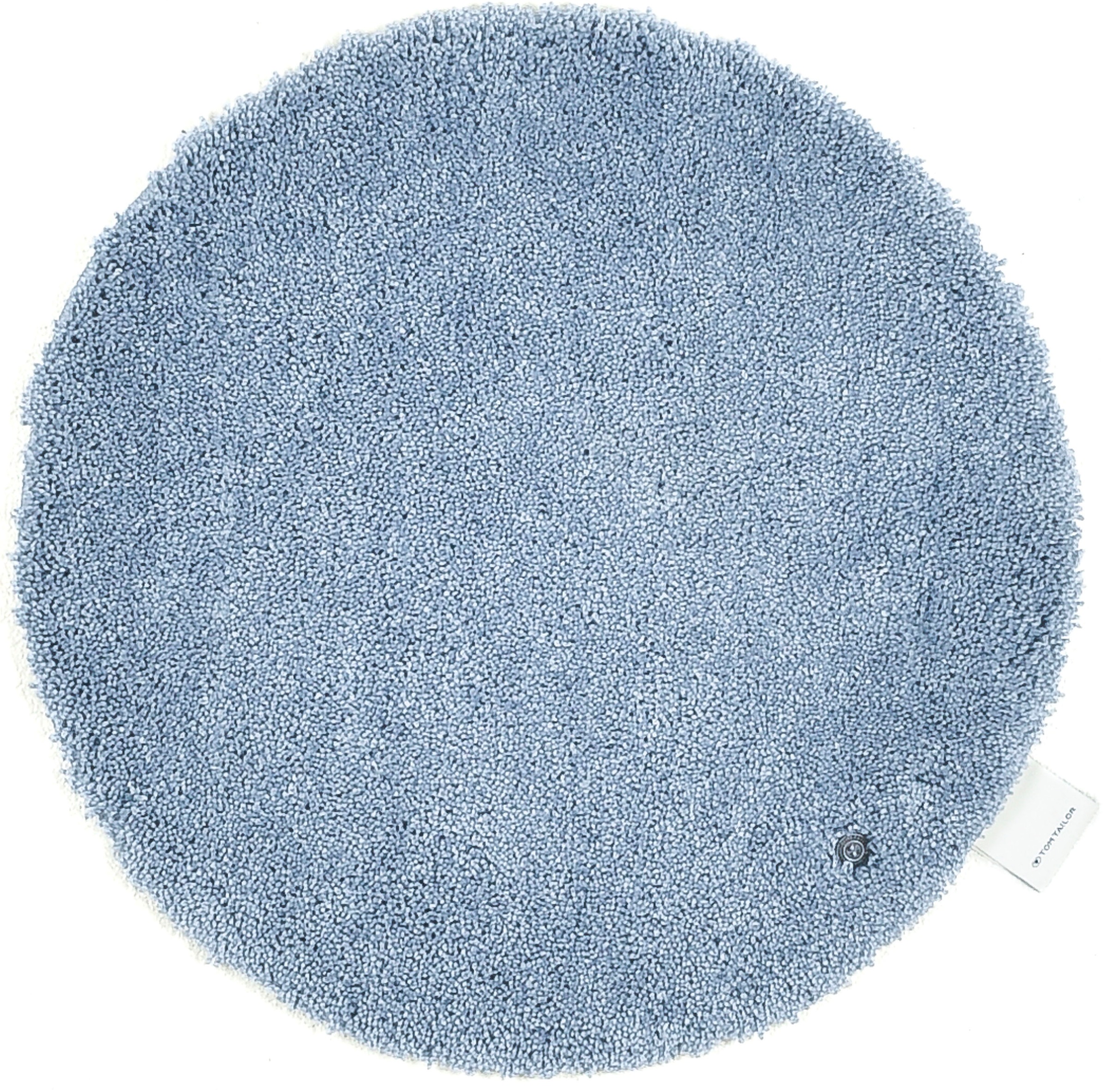 TOM TAILOR Badematte »Cozy Bath UNI«, rutschhemmend beschichtet, fußbodenheizungsgeeignet, Badteppich, Uni Farben, rechteckig, rund und oval erhältlich