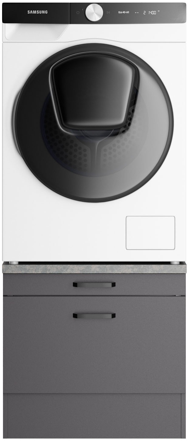 Thumbnail - OPTIFIT Unterschrank "OPTImulti" Breite 60 cm, mit 1 Tablar für Wäschekorb, 1 Auszug