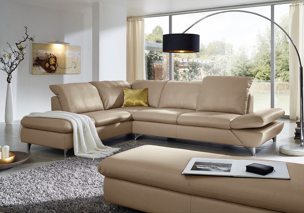W.SCHILLIG Ecksofa "taoo, elegant und zeitlos, bequem, L-Form", mit Sitzief günstig online kaufen