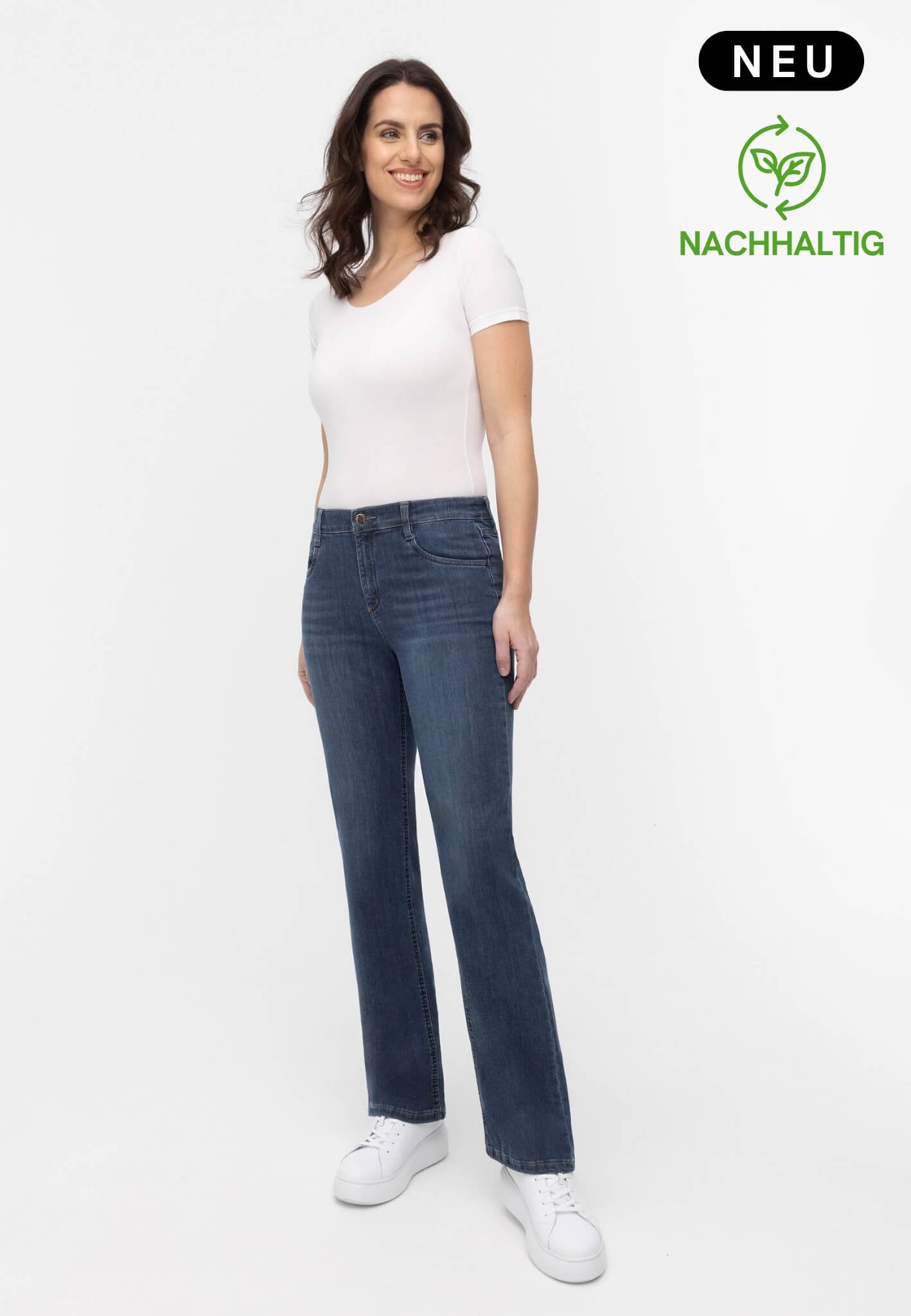 wonderjeans 5-Pocket-Jeans »Relaxed Straight«, Cool, modern und vielseitig zu stylen