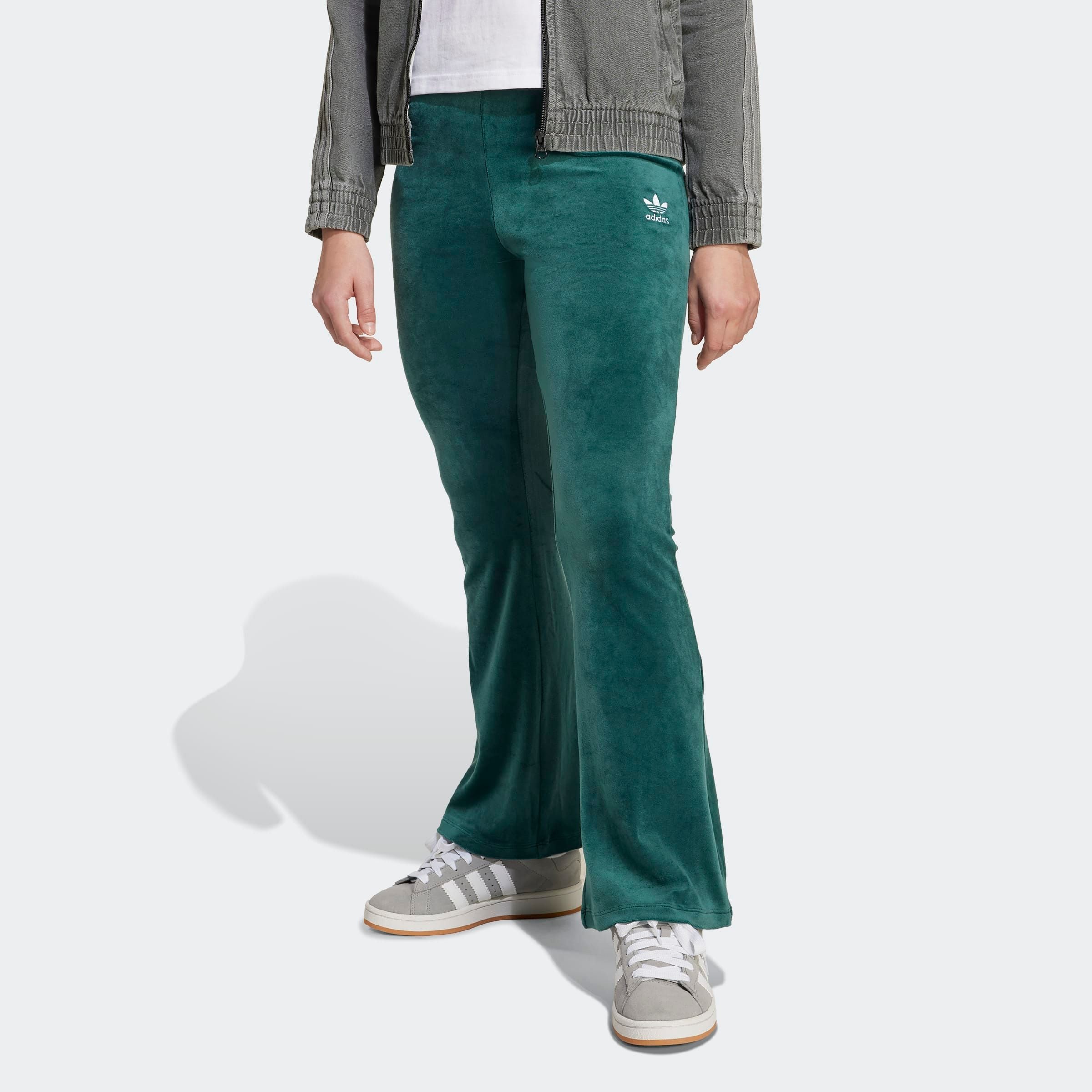 adidas Originals Sporthose "VELOUR PANTS" sportlicher Stil, für Kinder, aus Polyester und Elasthan