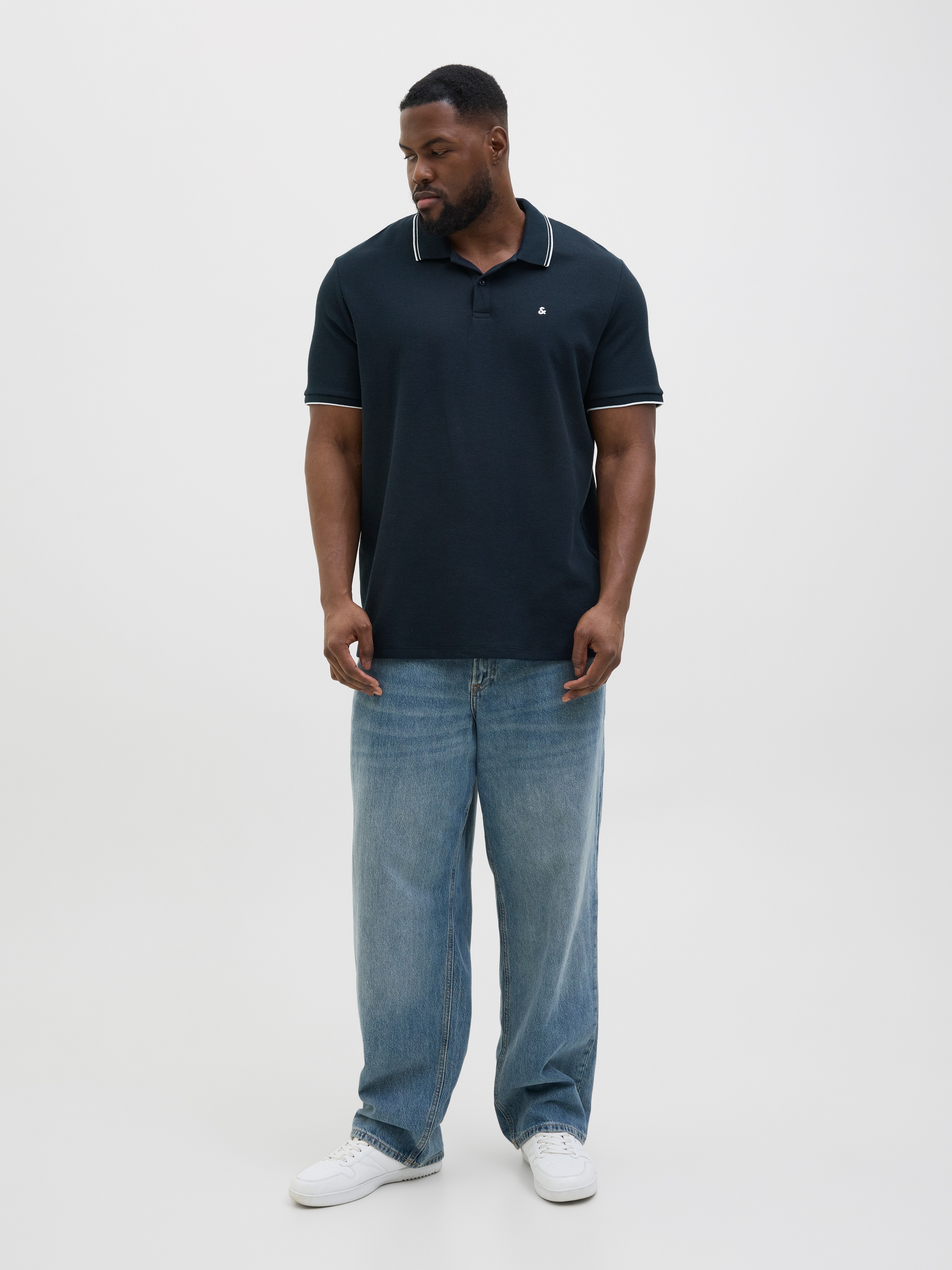 Jack & Jones PlusSize Poloshirt »JJEAUSTIN POLO SS NOOS PLS«