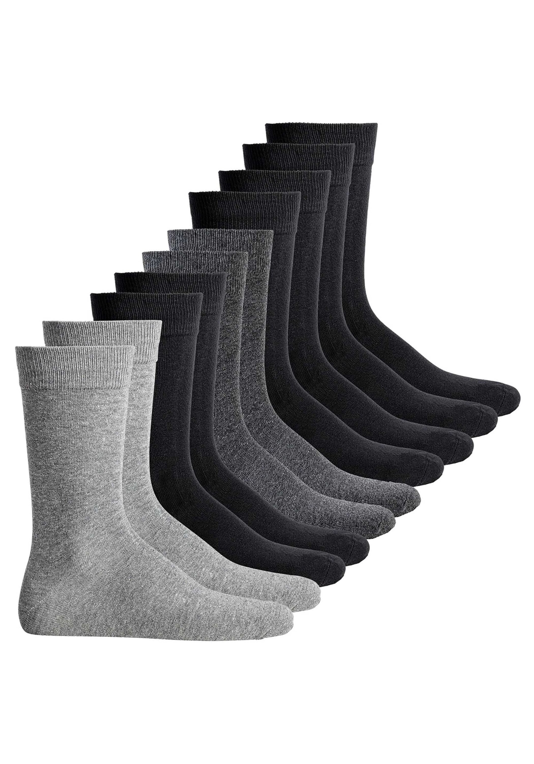 Jack & Jones Kurzsocken "Socken JACJENS SOCK 10 PACK 10er Pack"