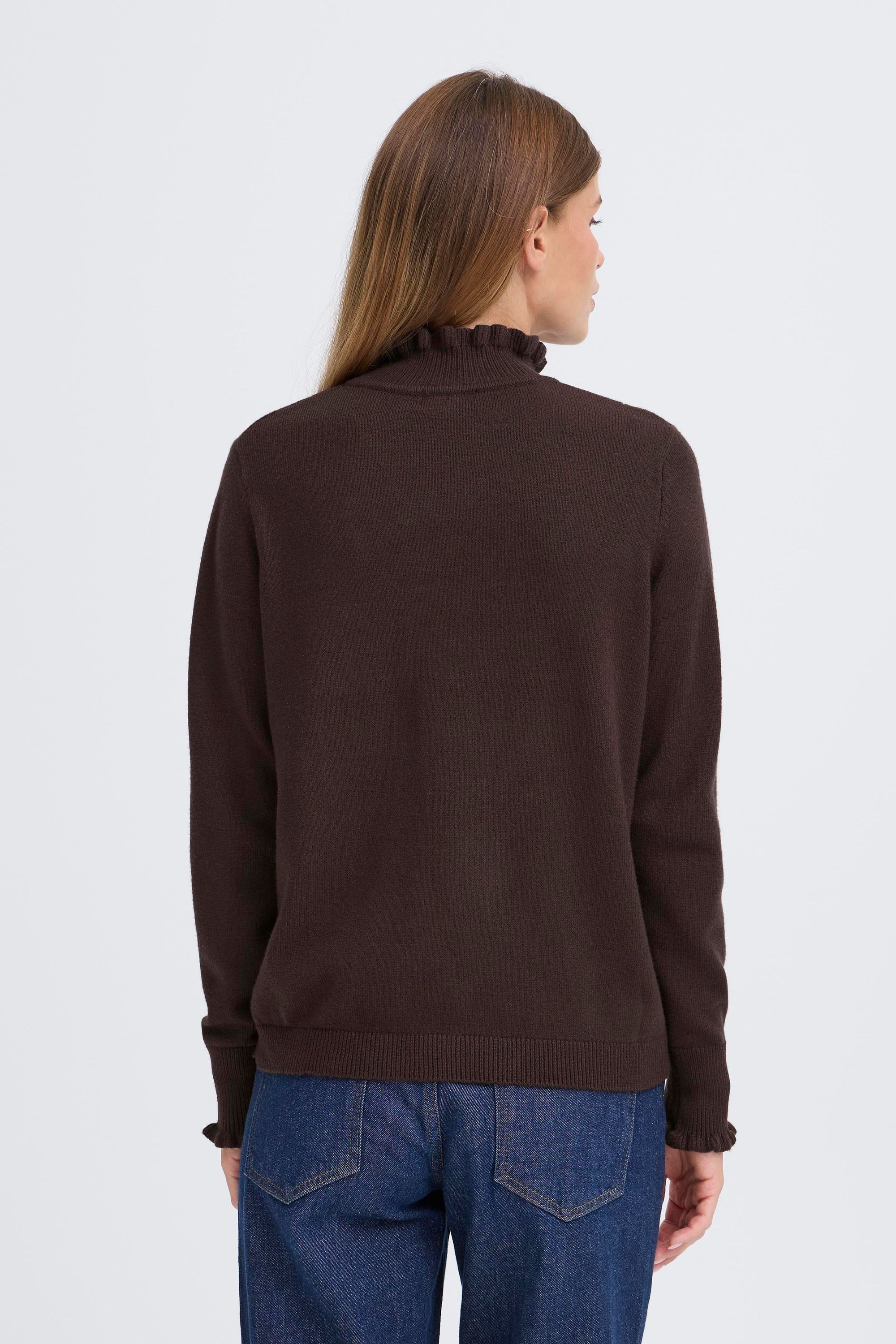 OXMO Strickfleece-Pullover »Strickpullover OXBMMNERA ONECK JUMPER«