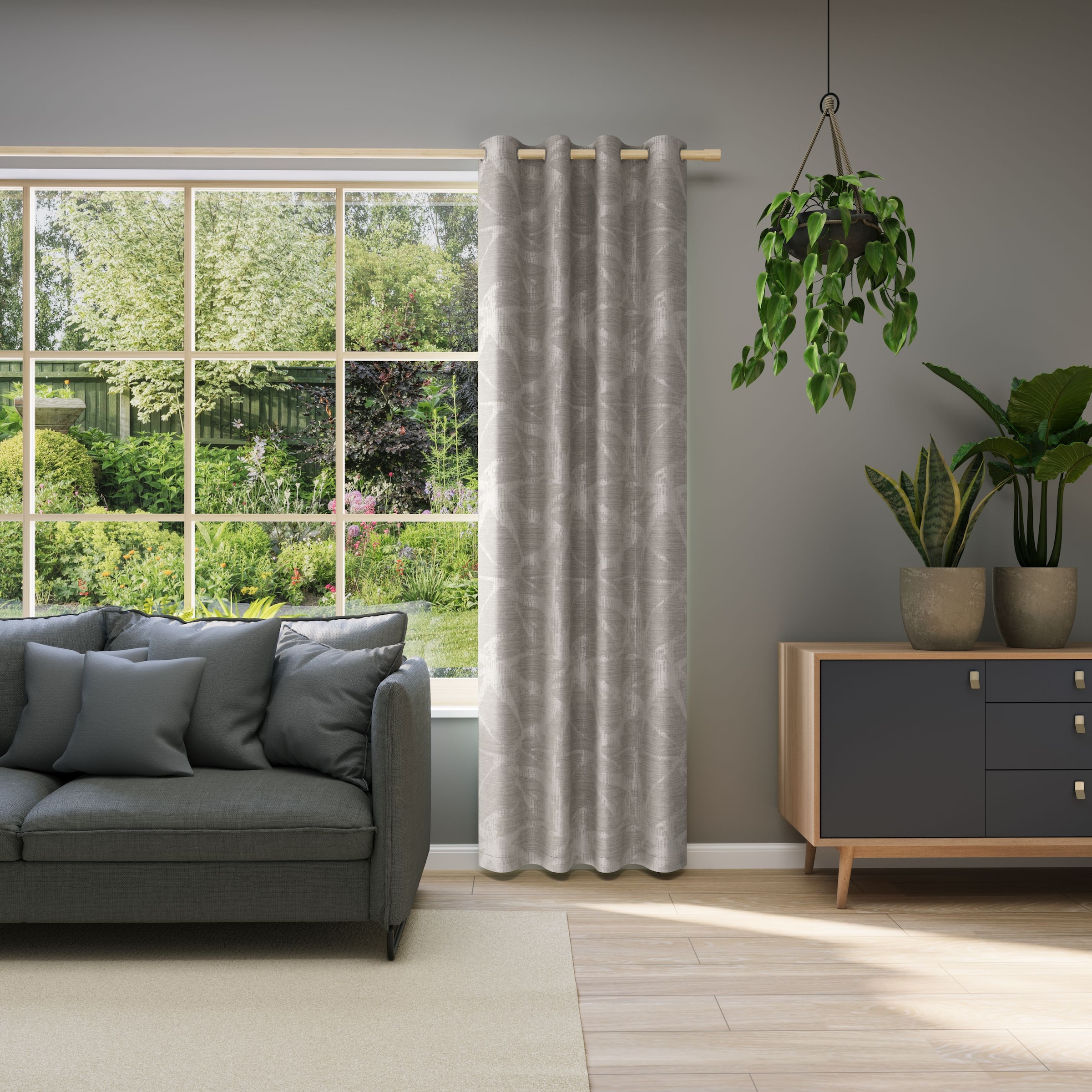 Neutex for you! Vorhang »BELUGA« Ösen 1 Stk. tlg. Jacquard mit Allover-Design