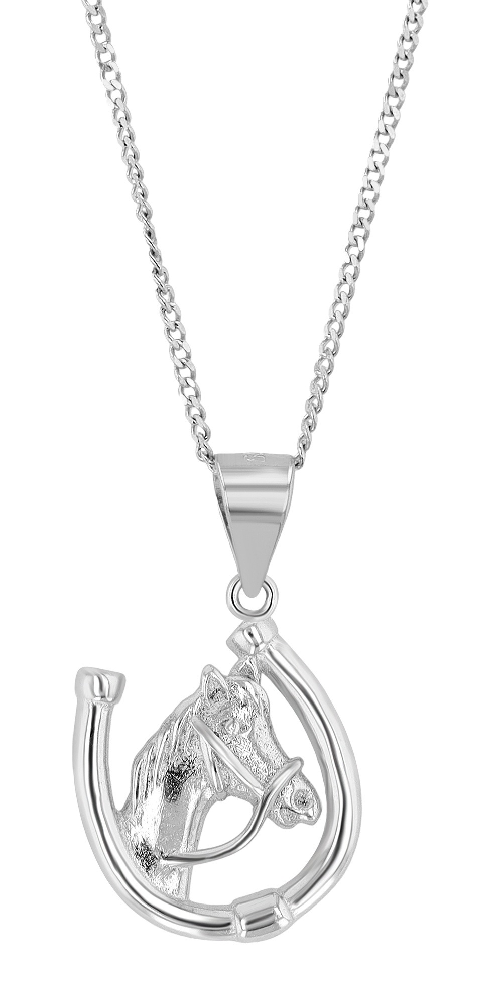 Adelia´s Kettenanhänger »Kinder Anhänger – Pferd Anhänger aus 925 Silber«  Ideal als Geschenk – dezent und elegant