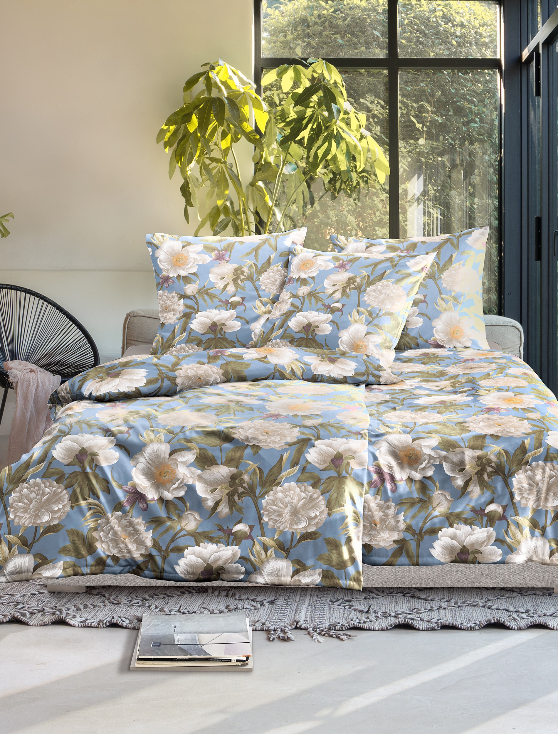 Irisette "Wave 8777" 2 Mako-Satin, anschmiegsam und atmungsaktiv, Ganzjahresqualität