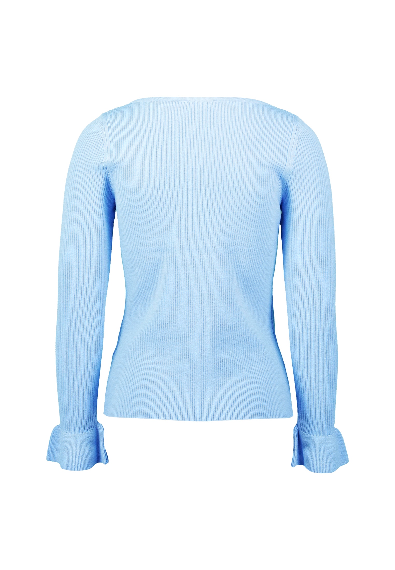 Zero Strickpullover »Damen mit Volants am Ärmel« 1 Stk.