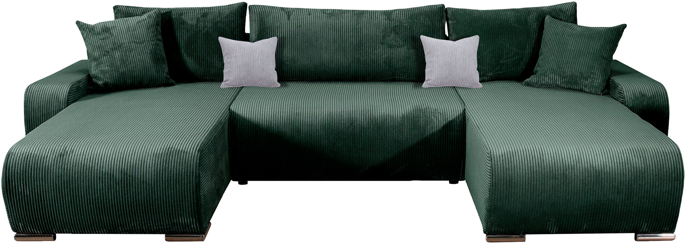 COLLECTION AB Wohnlandschaft "Paola U-Form", mit Schlaffunktion, Stauraum, günstig online kaufen