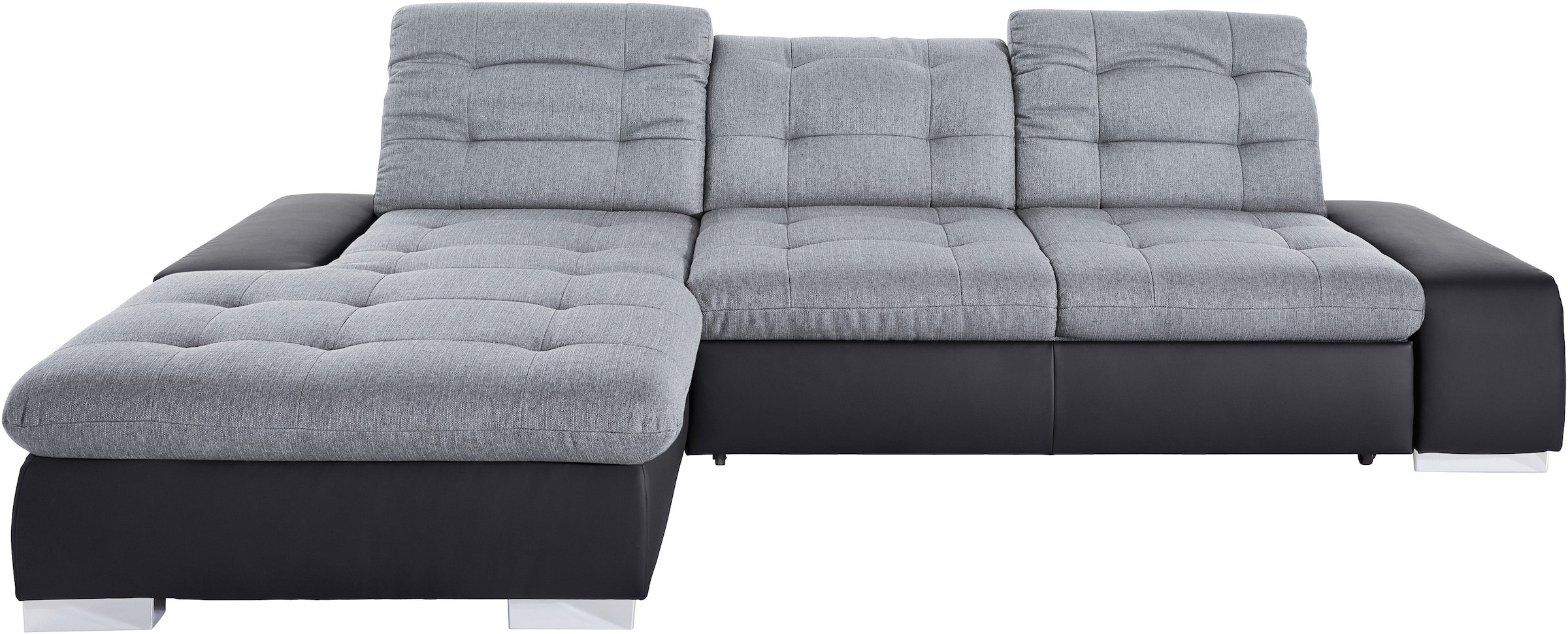 sit&more Ecksofa »Palomino L-Form«, wahlweise XL oder XXL und mit Bettfunktion