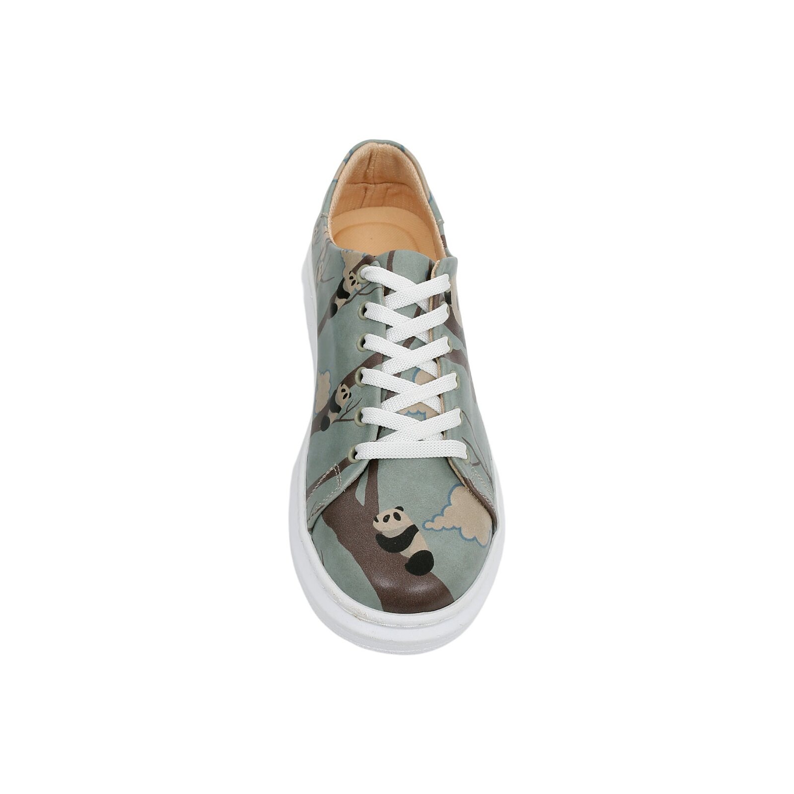 DOGO Plateausneaker »Myra Low-Top Sneaker Bear With A Balloon Damen Sneaker«, Vegan