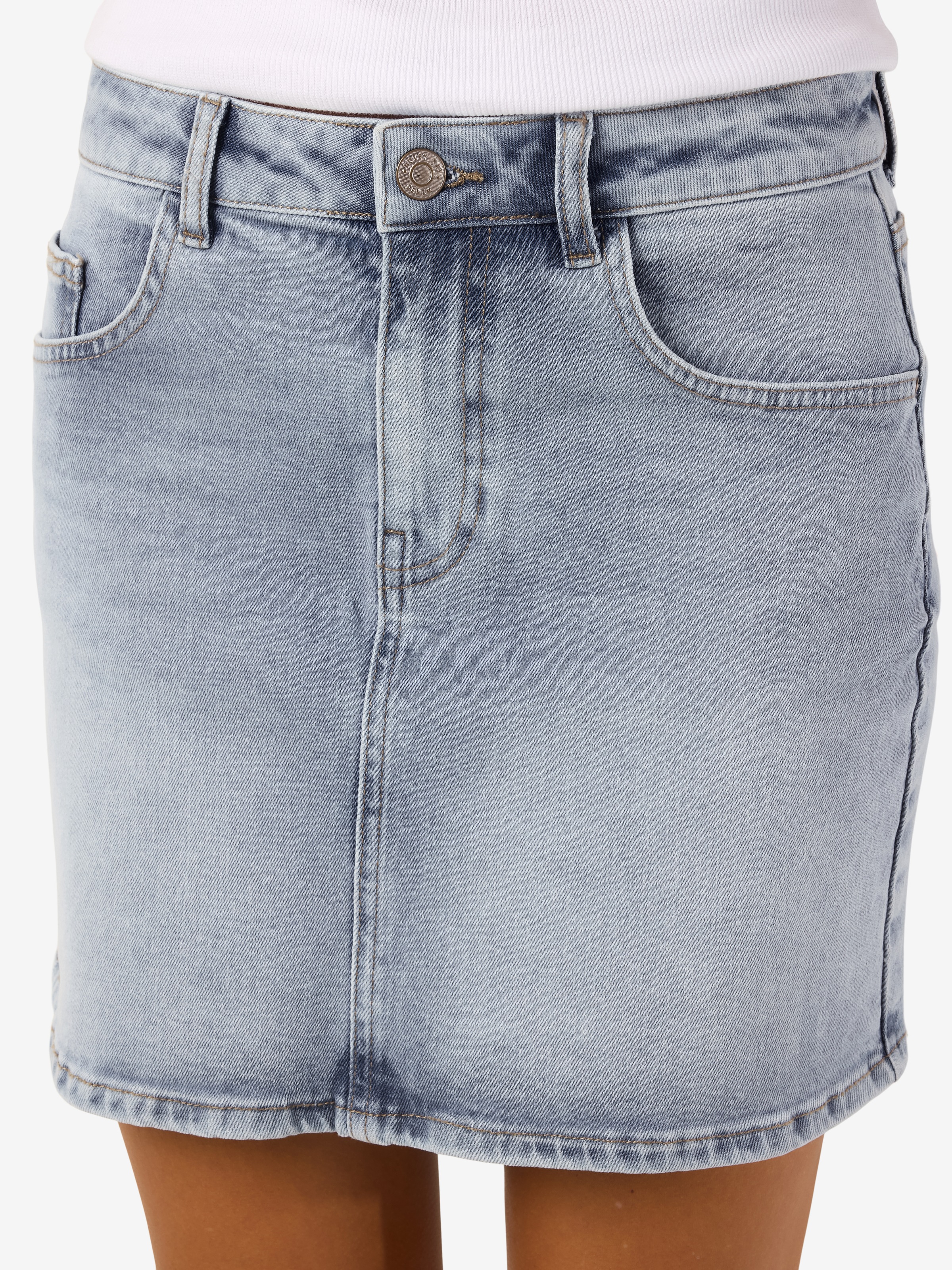 Noisy may Minirock »NMYOLANDA MW DNM SKIRT AZ236LB NOOS«