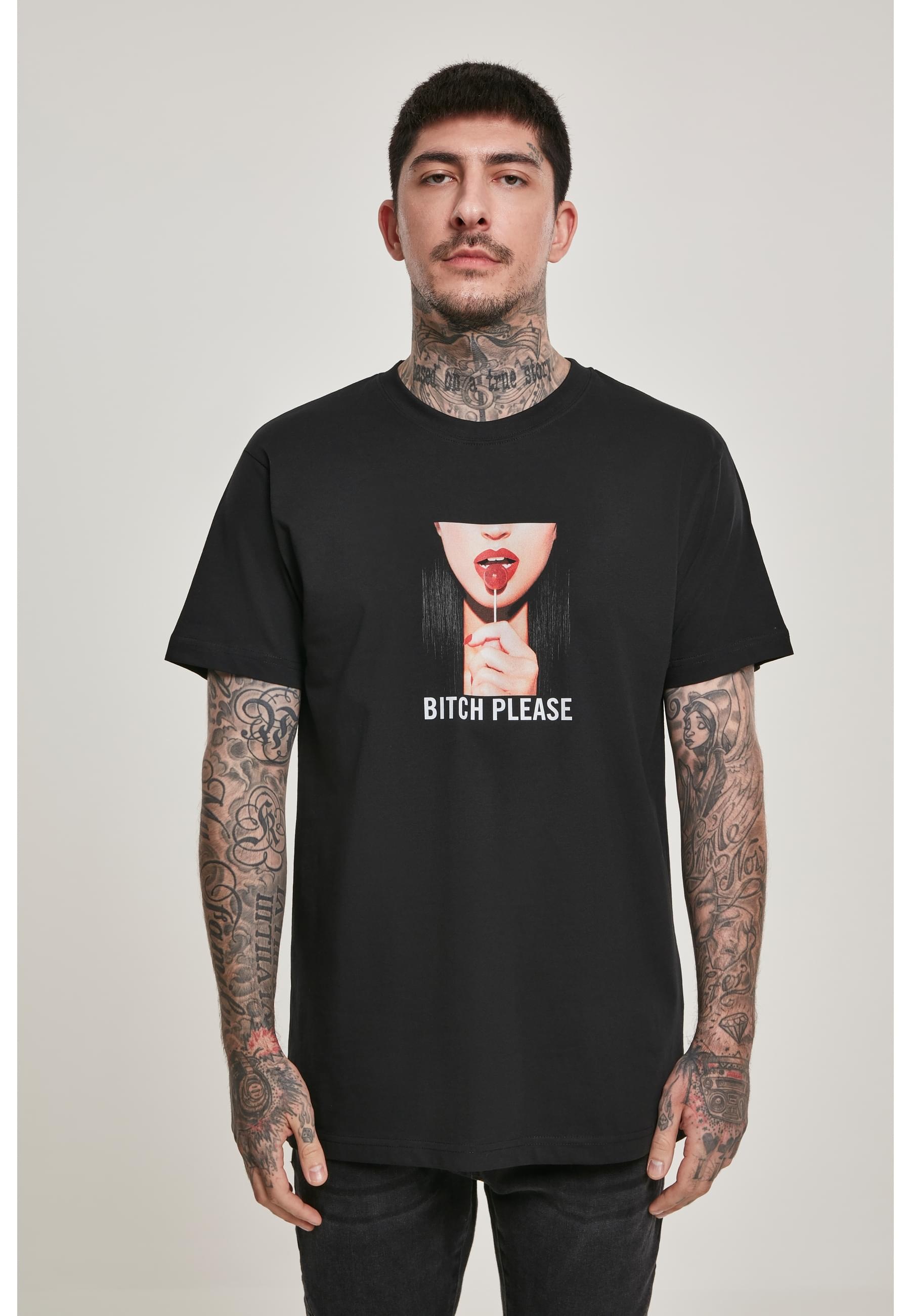 MisterTee T-Shirt »MisterTee Herren Bitch Please Tee«, (1 tlg.)