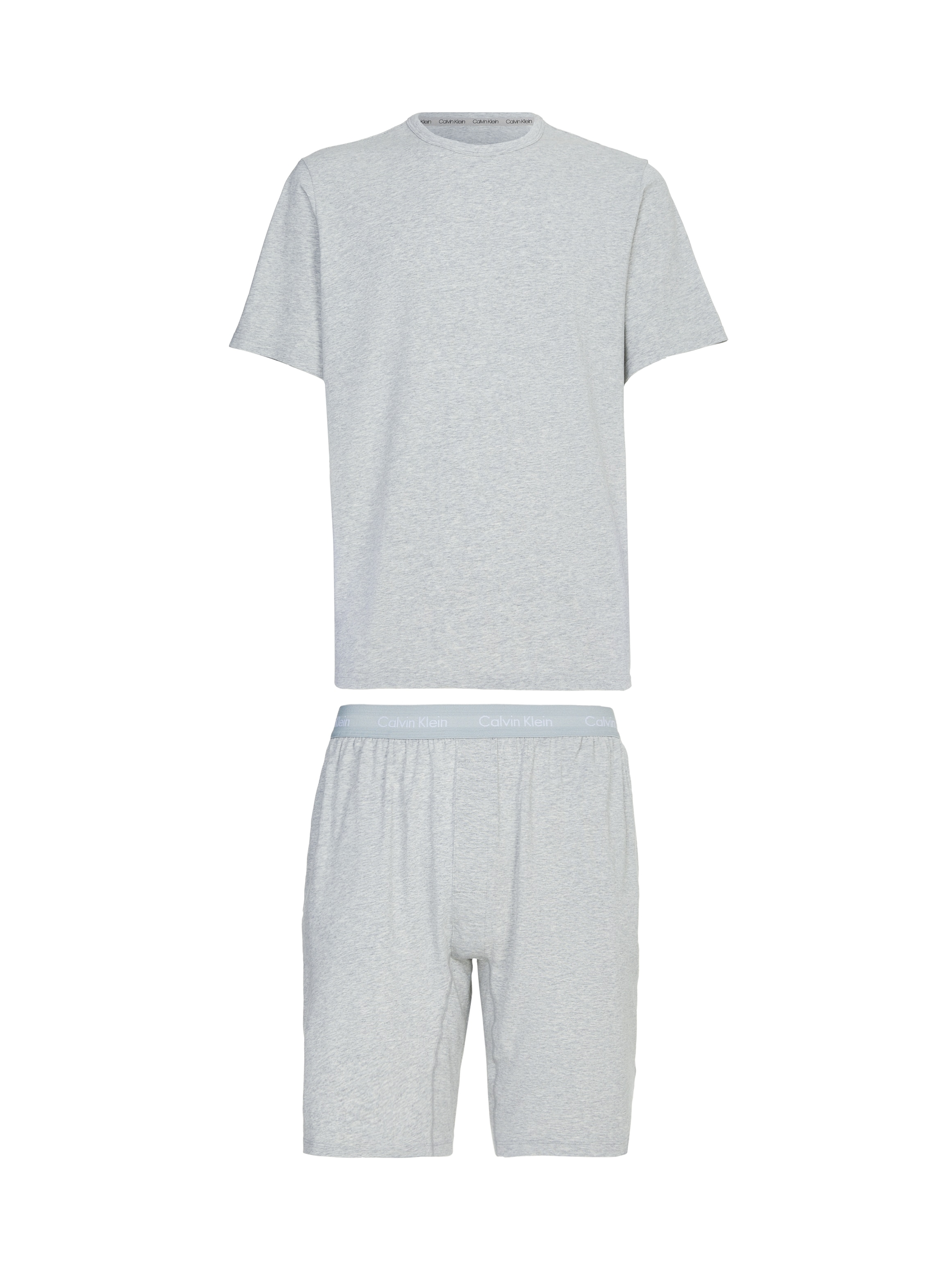 Calvin Klein »S/S tlg.), SHORT Pyjama dem Logoschriftzügen | BAUR 2 (Set, für Bund auf SET«, mit ▷