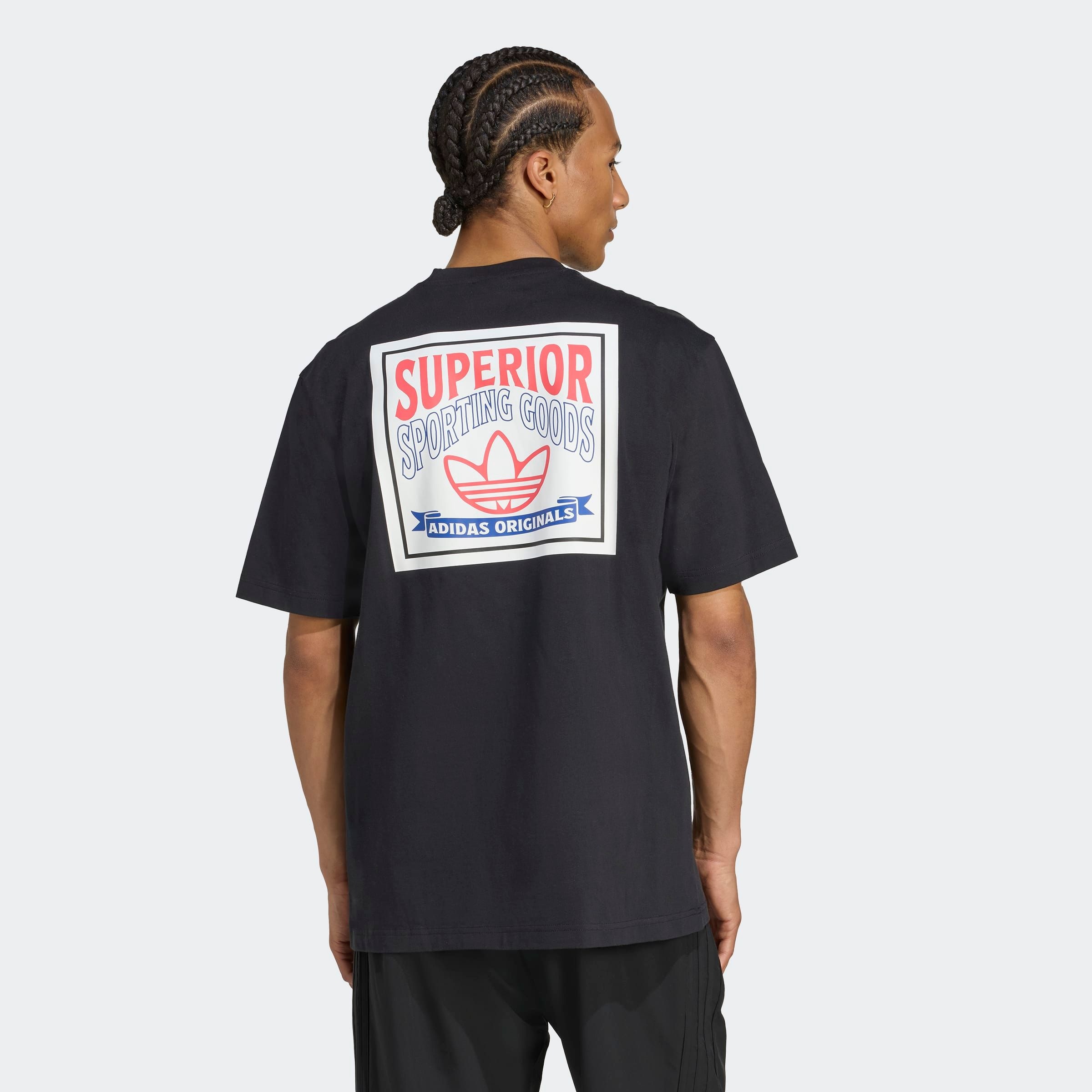 adidas Originals T-Shirt "GRAPHIC LO SS T" sportlicher Workwear-Look, locke günstig online kaufen