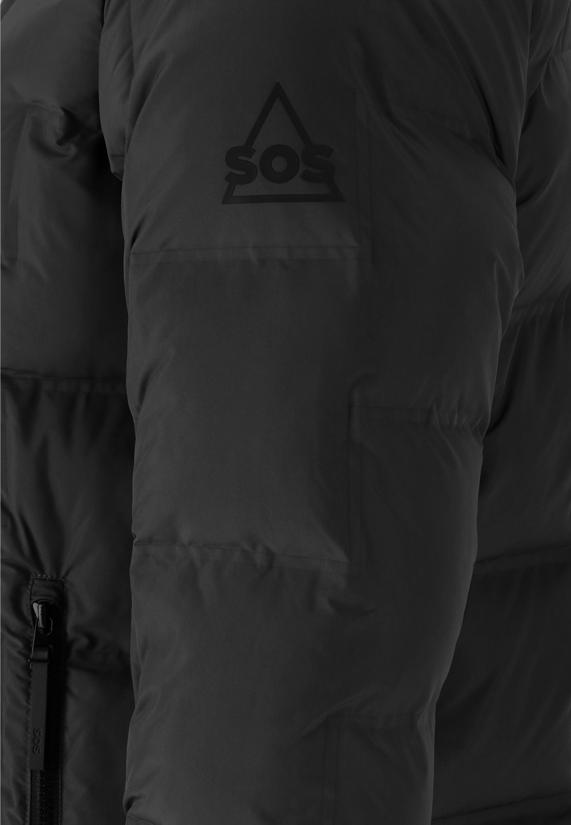 SOS Steppjacke »Alagna«, mit praktischem Kinnschutz