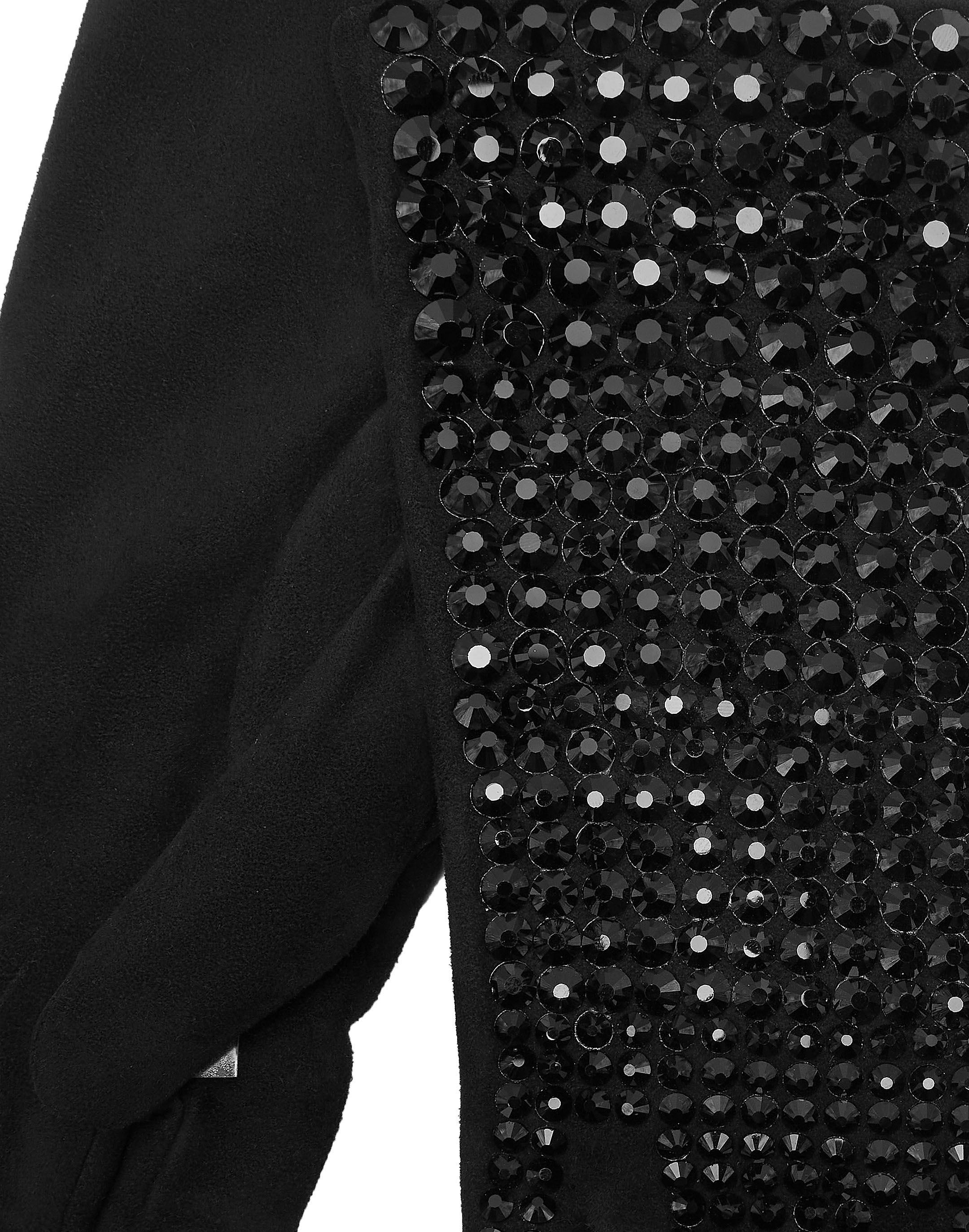 PHILIPP PLEIN Lederhandschuhe »Love Mit Schmucksteinen«