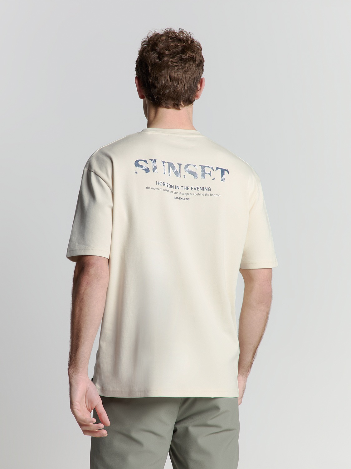 NO EXCESS T-Shirt "No Excess T-Shirt mit Rundhalsausschnitt" günstig online kaufen
