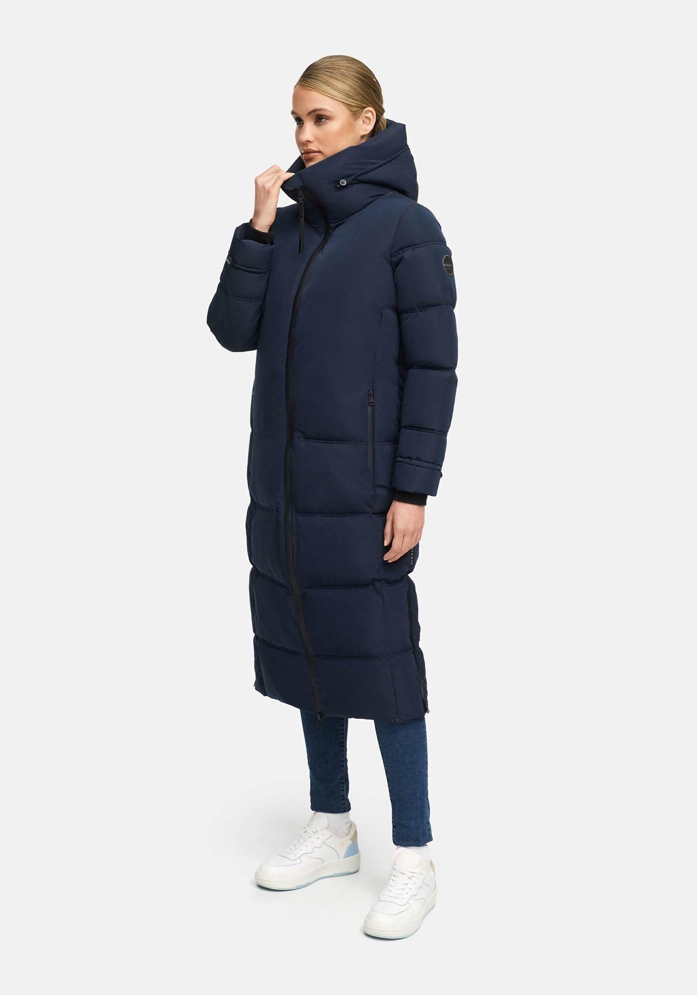 Marikoo Winterjacke »Honiaa« mit Seitenschlitzen für mehr Bewegungsfreiheit