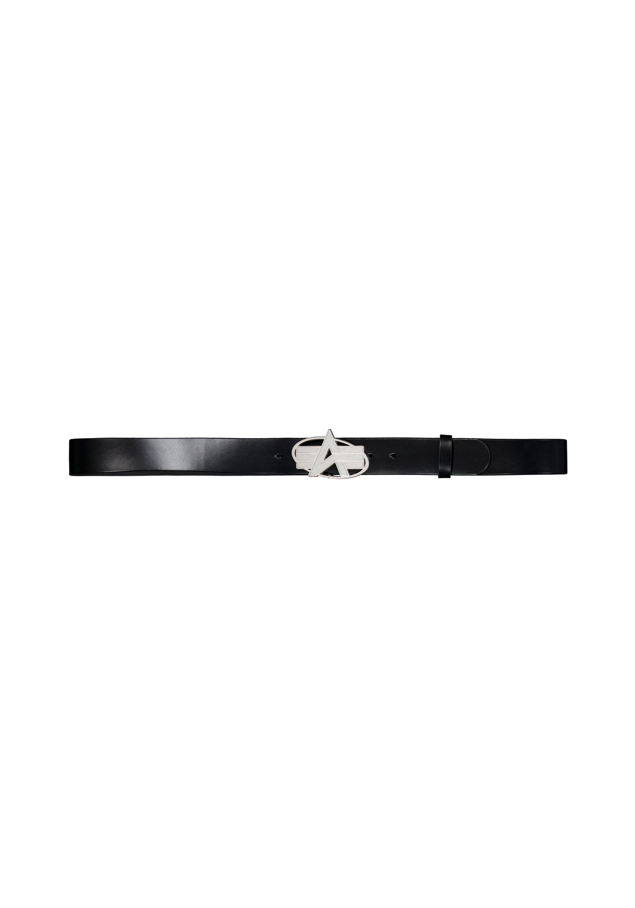 Alpha Industries Ledergürtel "Logo Belt" günstig online kaufen
