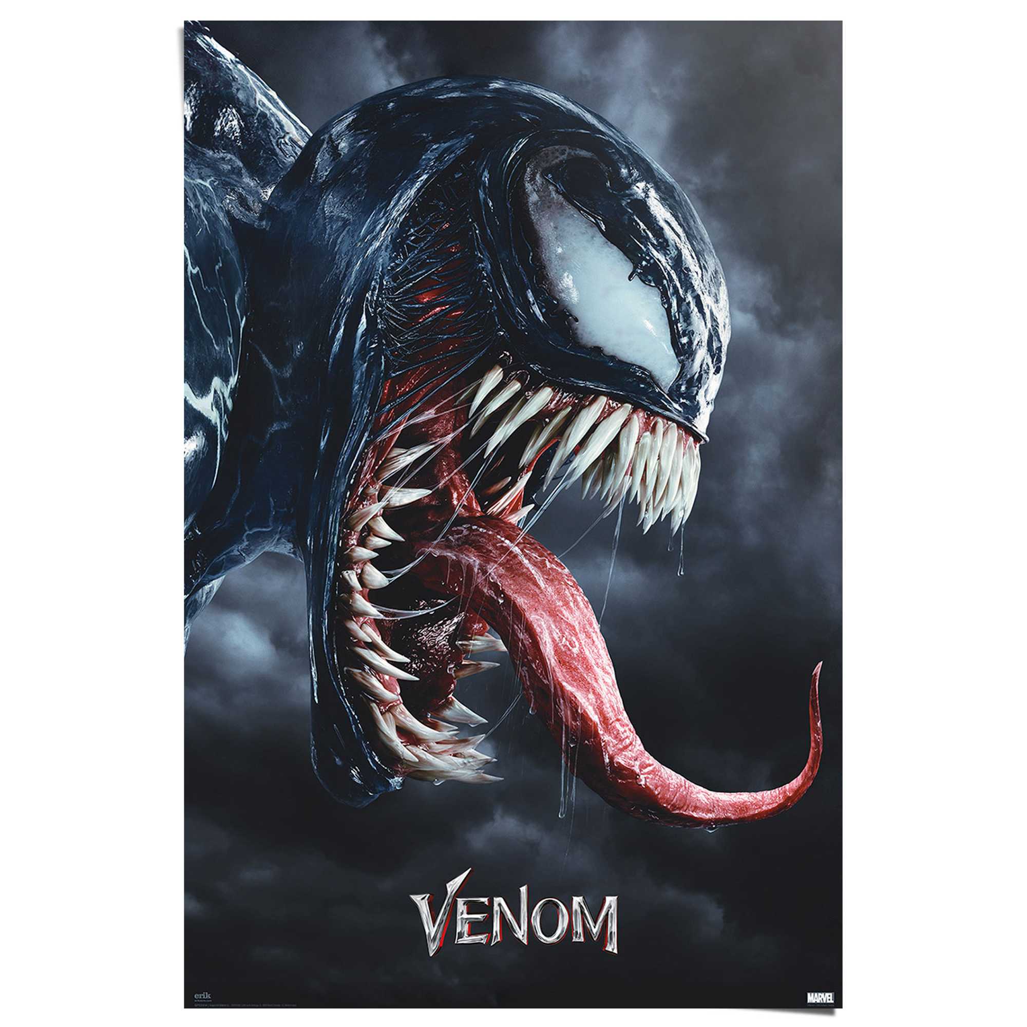 Reinders Poster "Marvel - Venom legacy" Teenager Zimmer - Schwarz - 150 gr. Papier - 61x91,5 cm