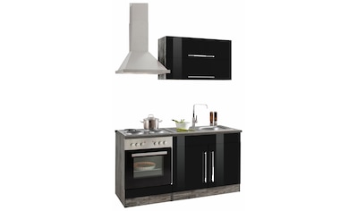 HELD MÖBEL Küchenzeile »Samos«, mit E-Geräten, Breite 160 cm kaufen