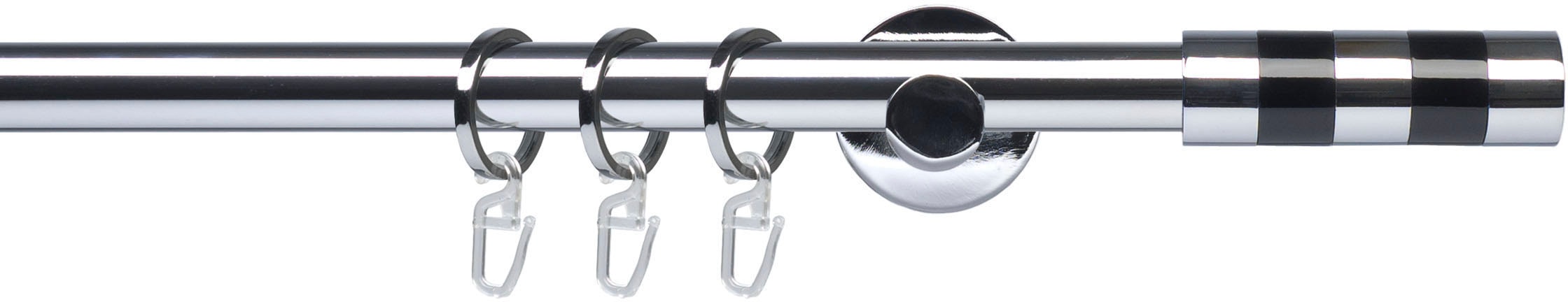 Liedeco Gardinenstange "Fertigstilgarnitur 20 mm Piano Murcia" Ø 20 mm 1 lä günstig online kaufen