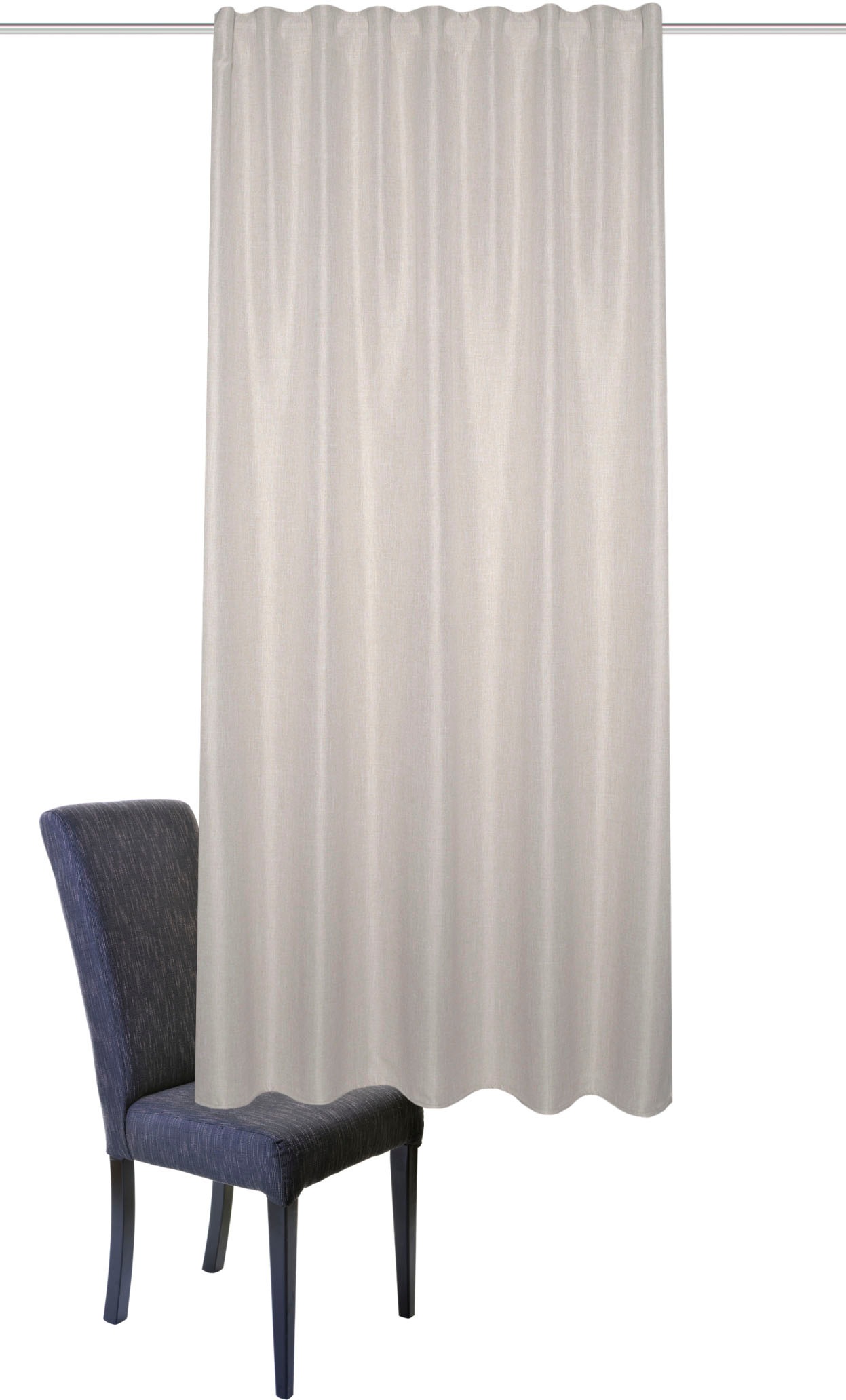 HOME WOHNIDEEN Gardine "OXFORD" Multifunktionsband 2 Stk. tlg. blickdicht günstig online kaufen