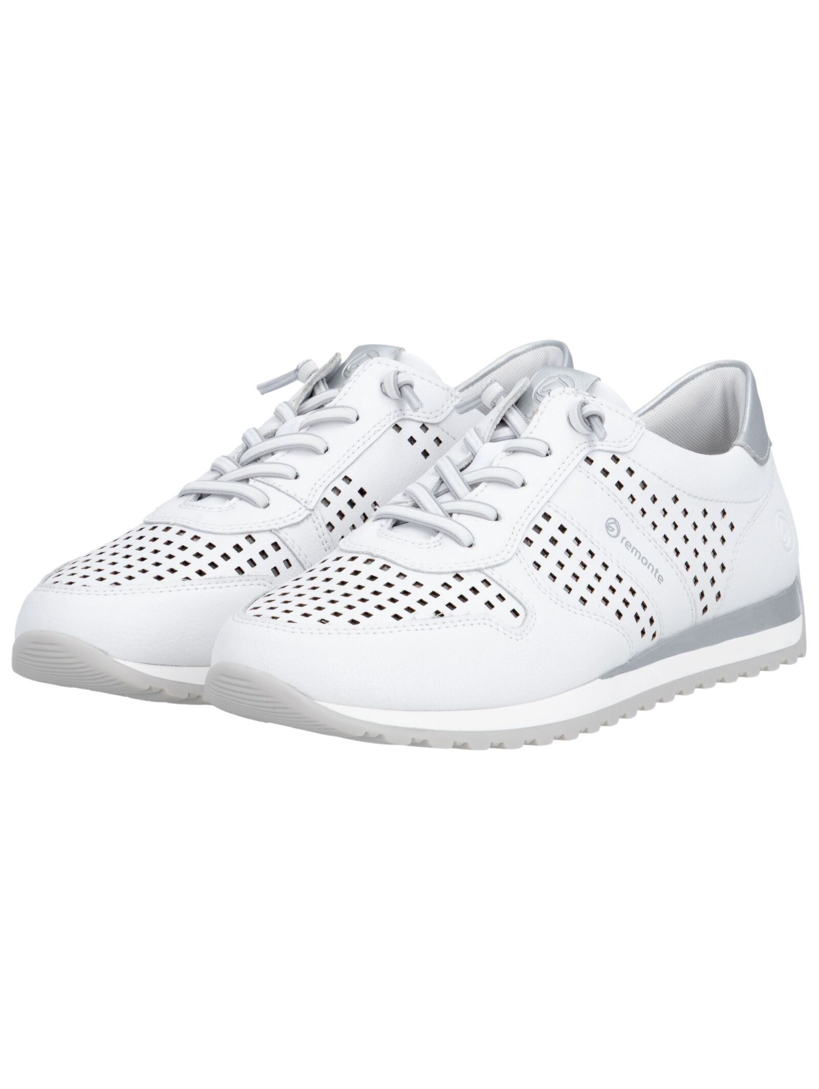 Remonte Sneaker Leather White/Silver 3