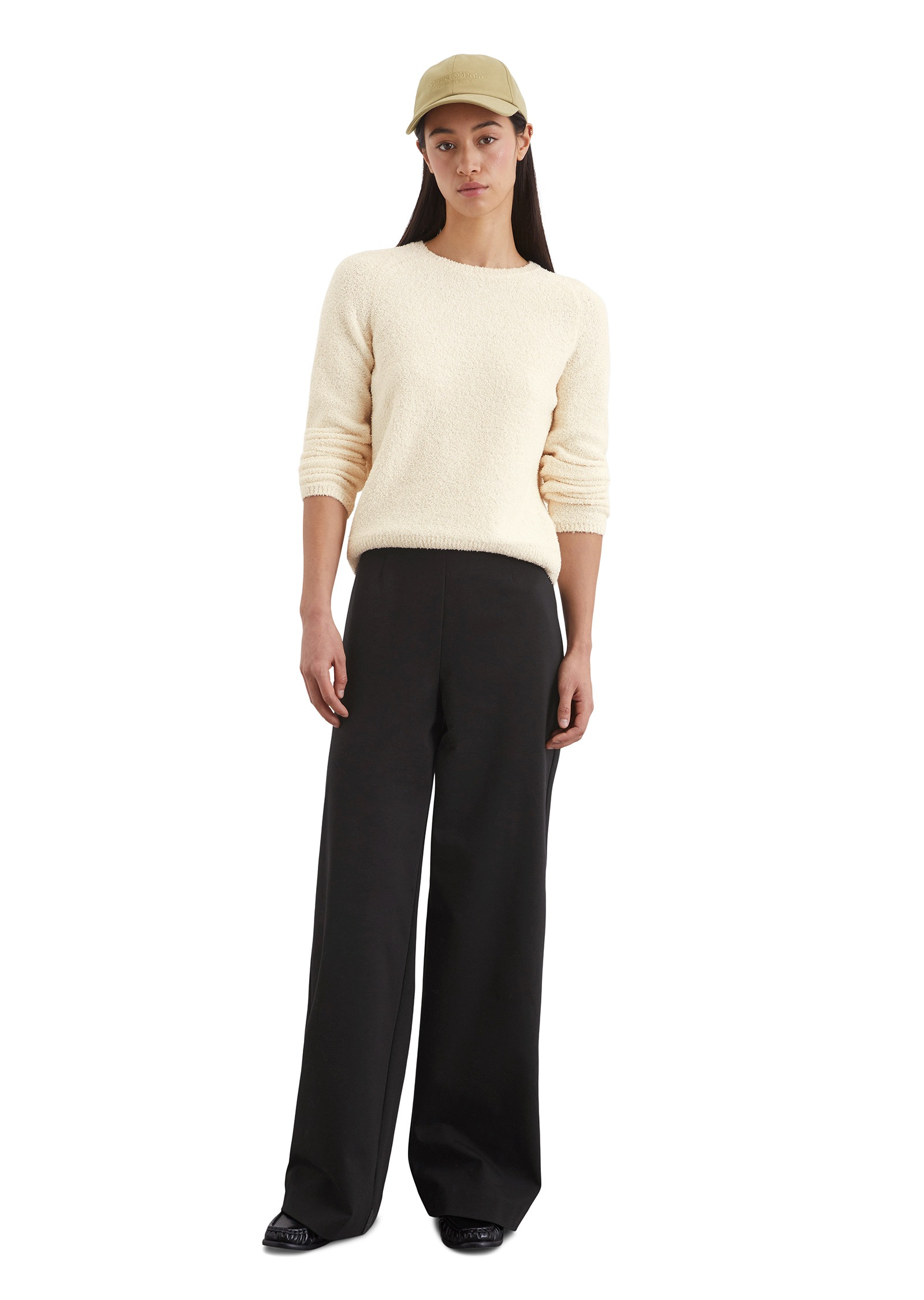 Marc O'Polo Rundhalspullover »aus Organic Cotton-Mix«