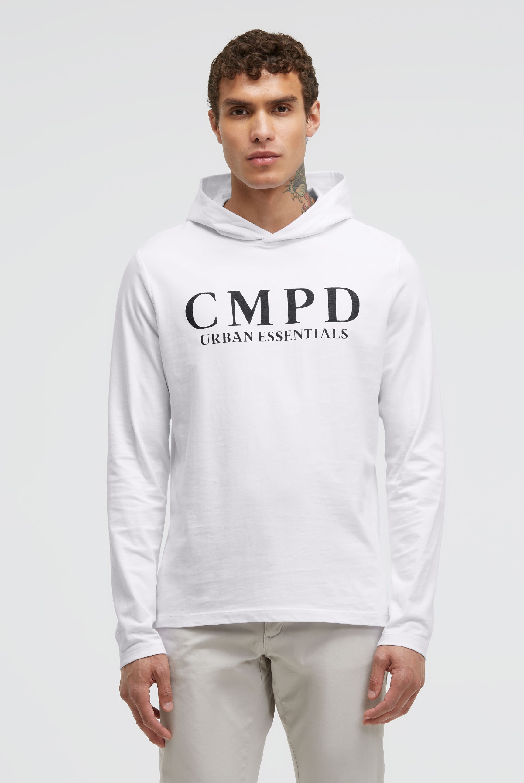 CMPD Langarmshirt aus Baumwolle günstig online kaufen