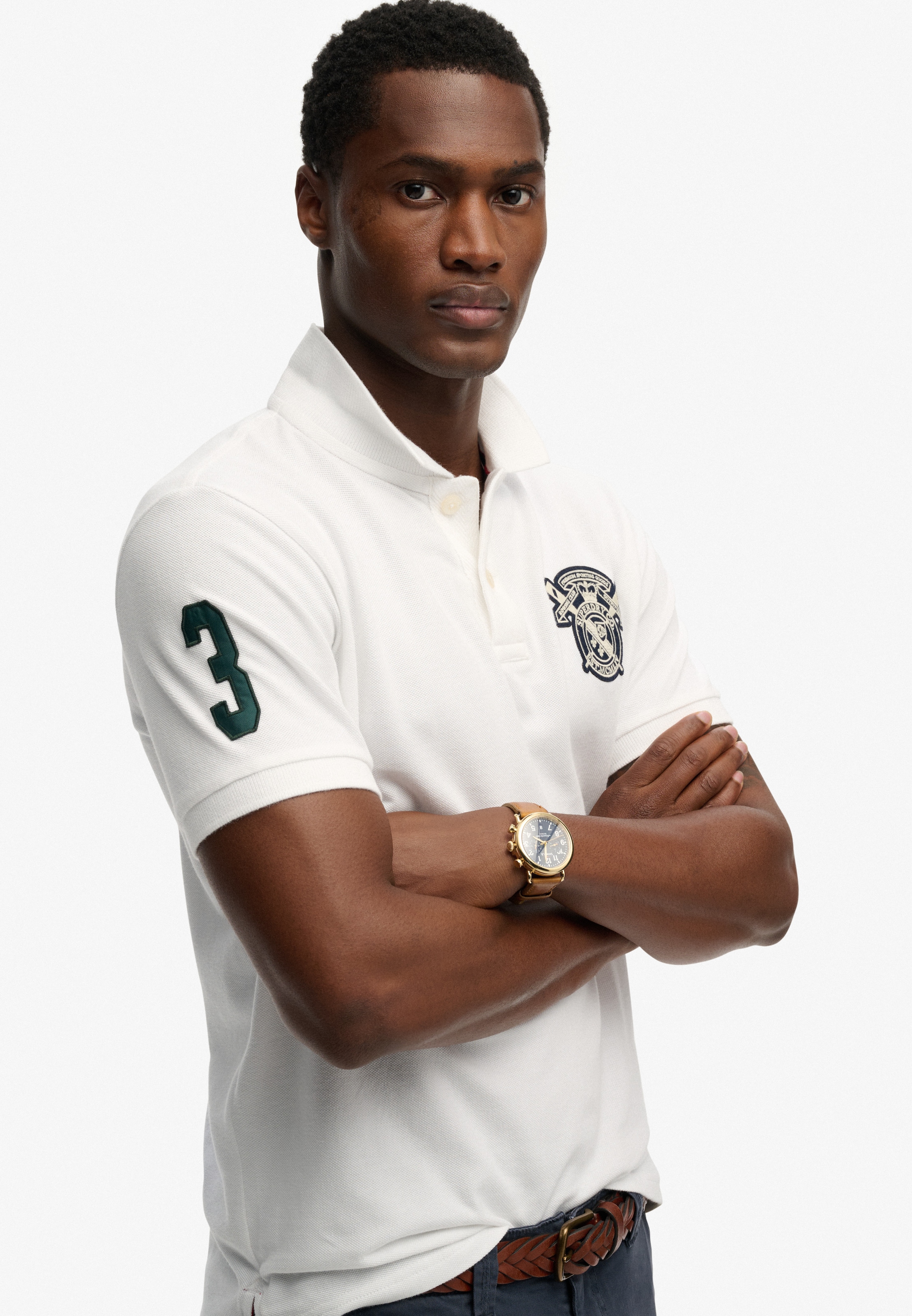 Superdry Poloshirt »CREST POLO«