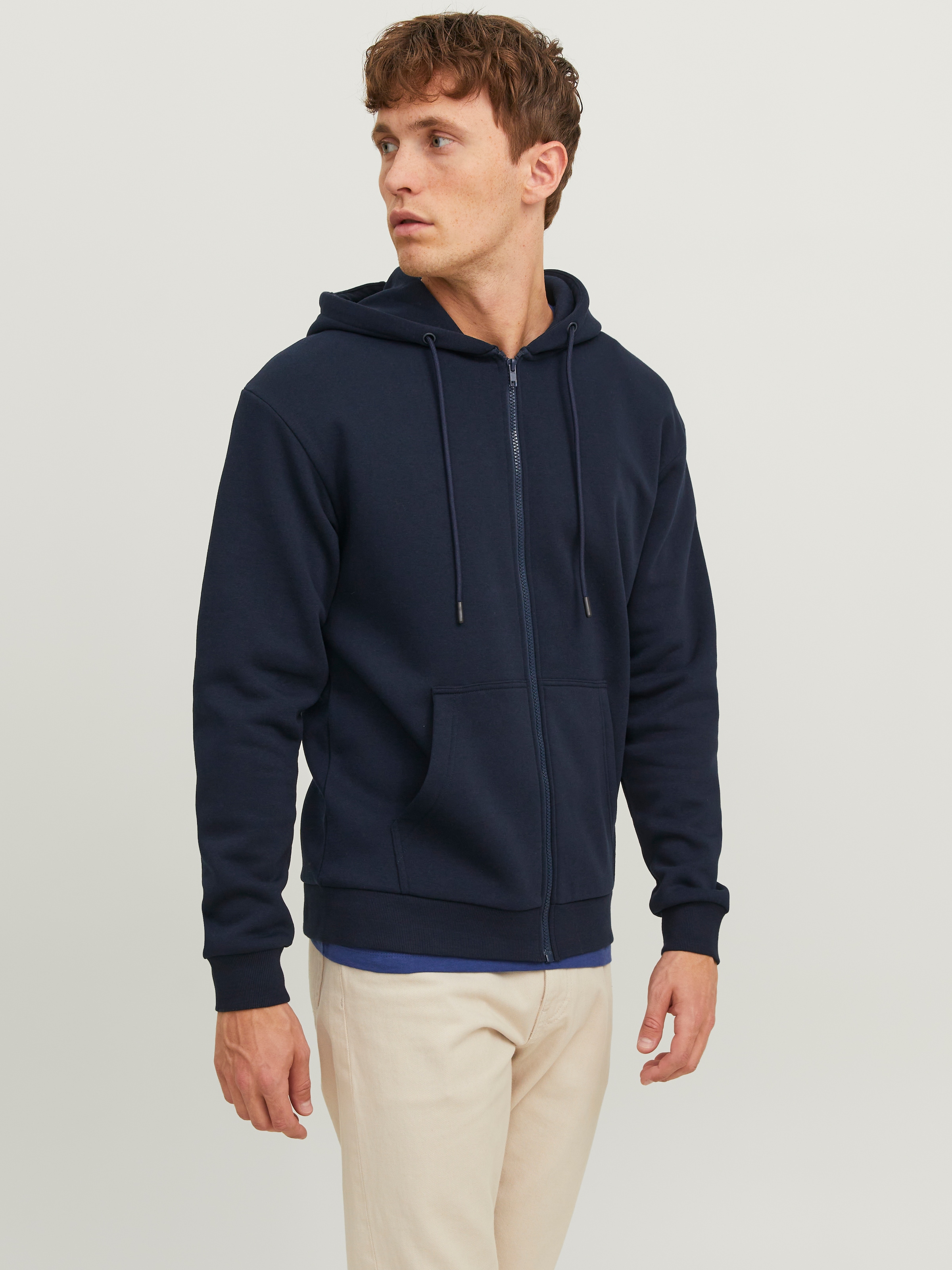 Jack & Jones Kapuzensweatjacke "JJEBRADLEY mit Kapuze, ideal für kalte Jahr günstig online kaufen