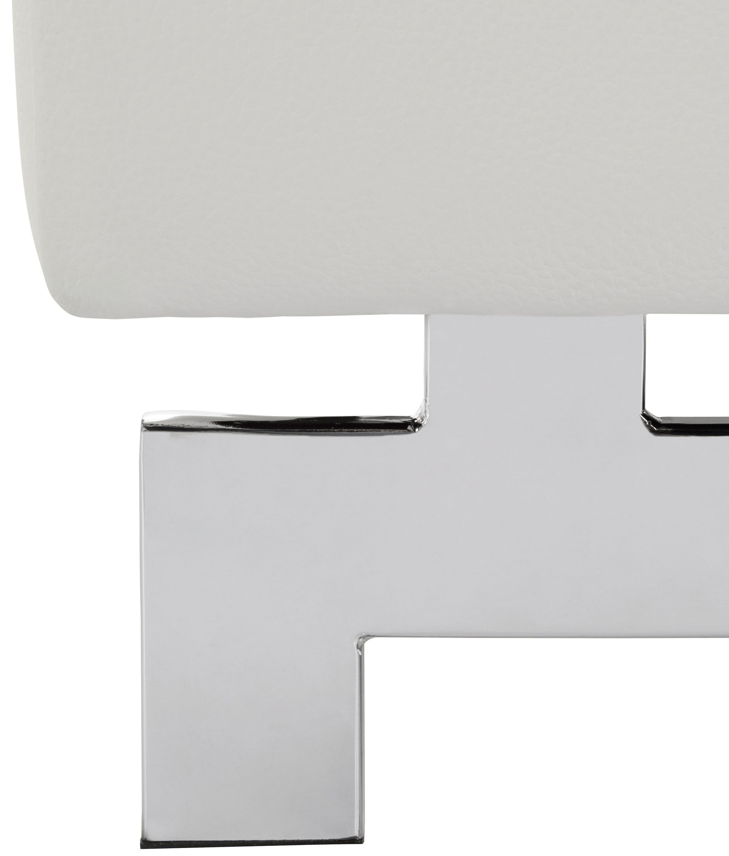 COTTA Ecksofa »Chef L-Form«, mit Kopfteilverstellung, edle Metallkufen, wahlweise mit Bettfunktion