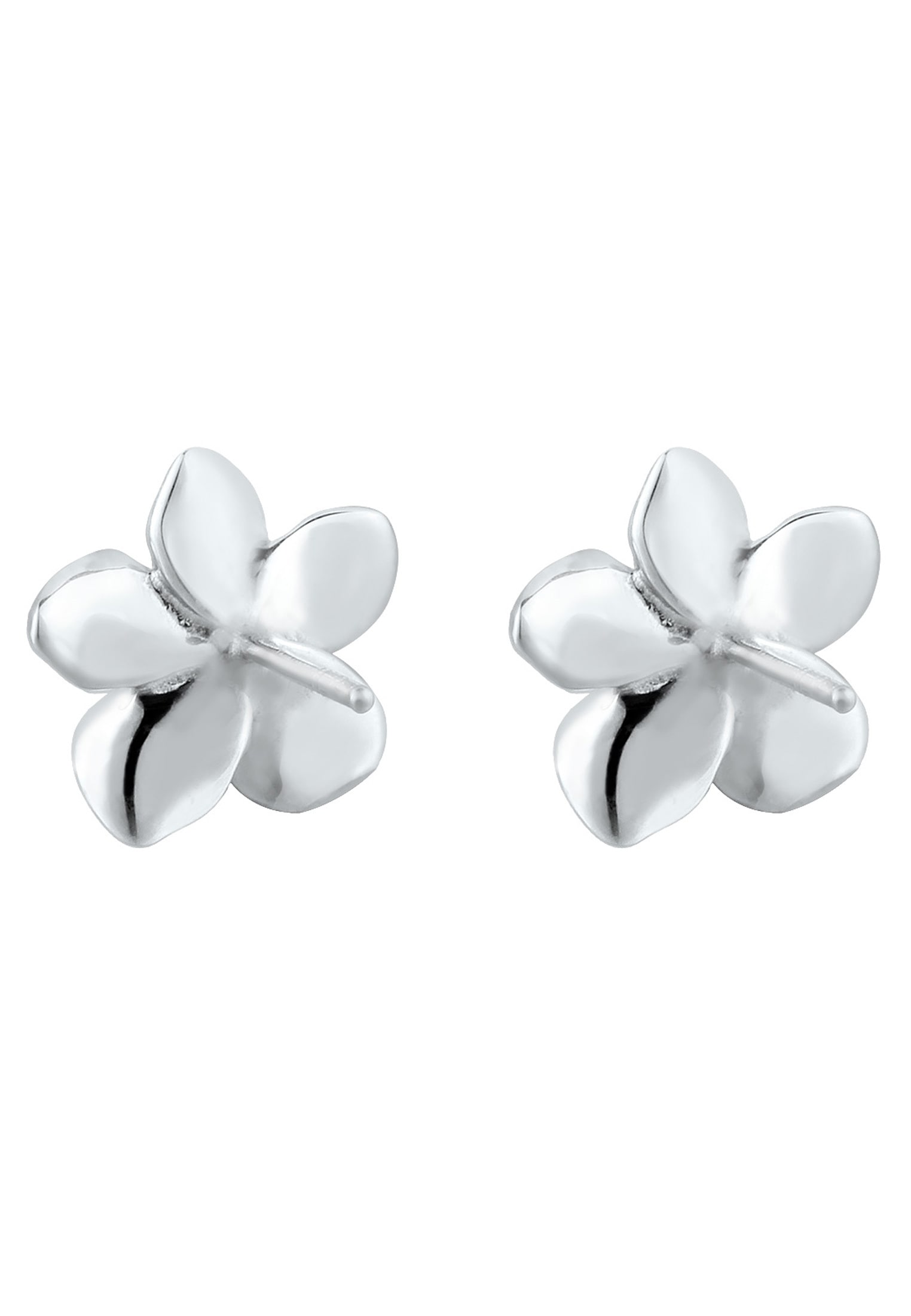 Elli Paar Ohrstecker »Ohrringe Elli Ohrringe Frangipani Blüte Mint Emaille 925 Silber«