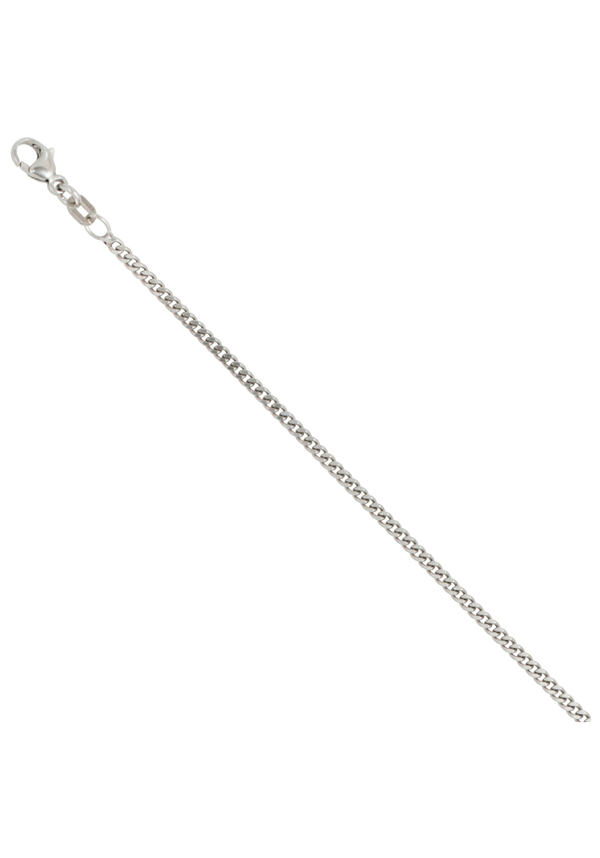 JOBO Silberkette, Panzerkette 925 Silber 50 cm 2 mm