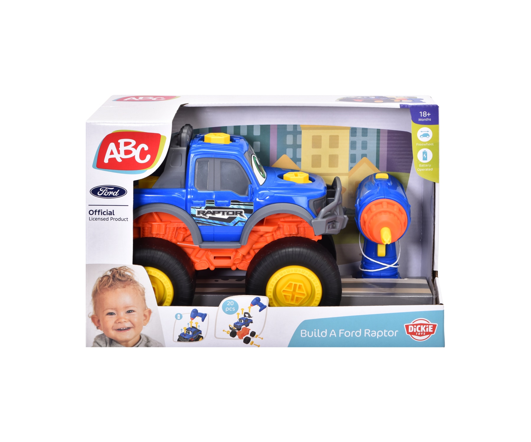 ABC Spielzeug-Auto »Build A Ford Raptor F-150«