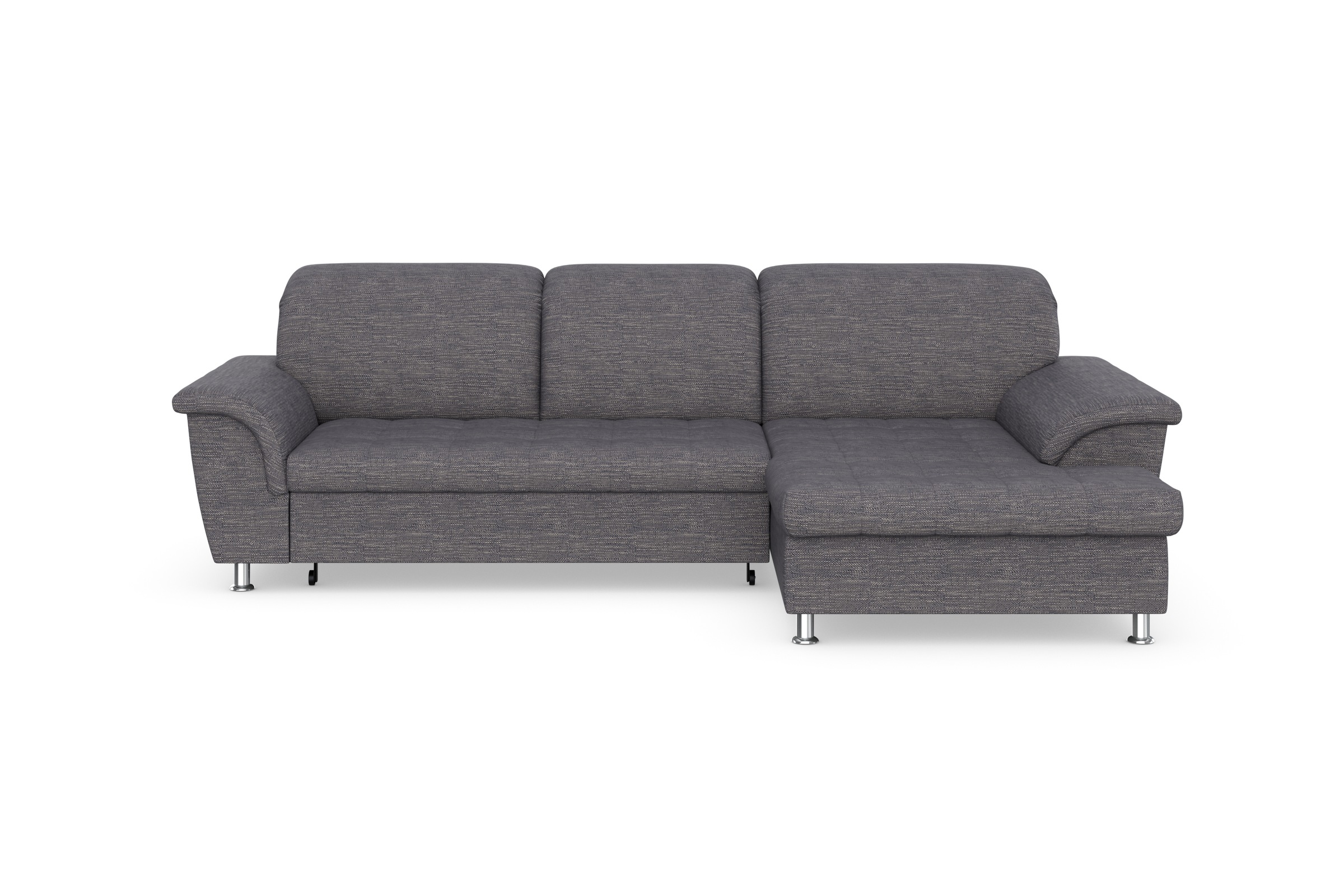DOMO collection Ecksofa "Franzi Steppung im Sitzbereich B7T/H: 278/162/80 c günstig online kaufen
