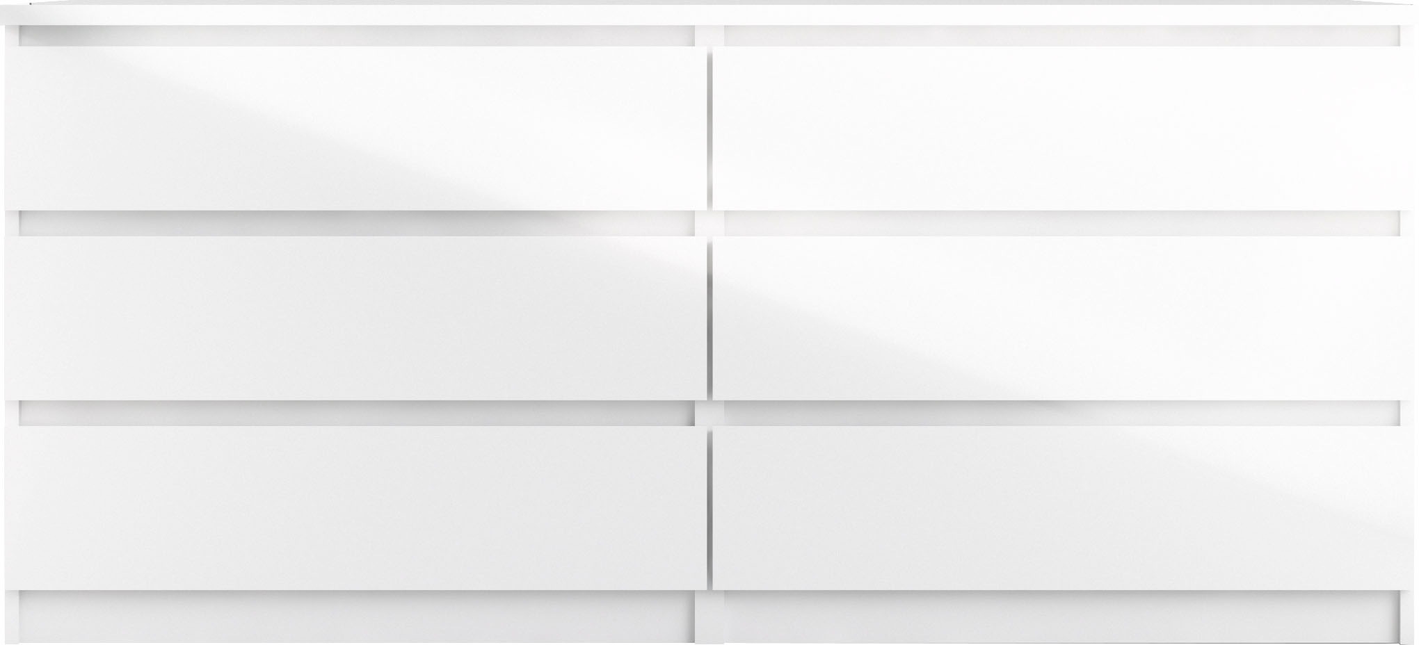 INOSIGN Kommode "Naia, Aufbewahrung, 6 Schubladen, grifflose Front, viel St günstig online kaufen