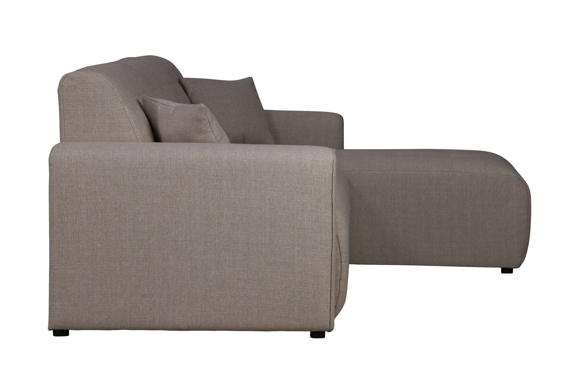 Home affaire Ecksofa »Nosia L-Form«, incl. 2 Zierkissen, mit feiner Steppung