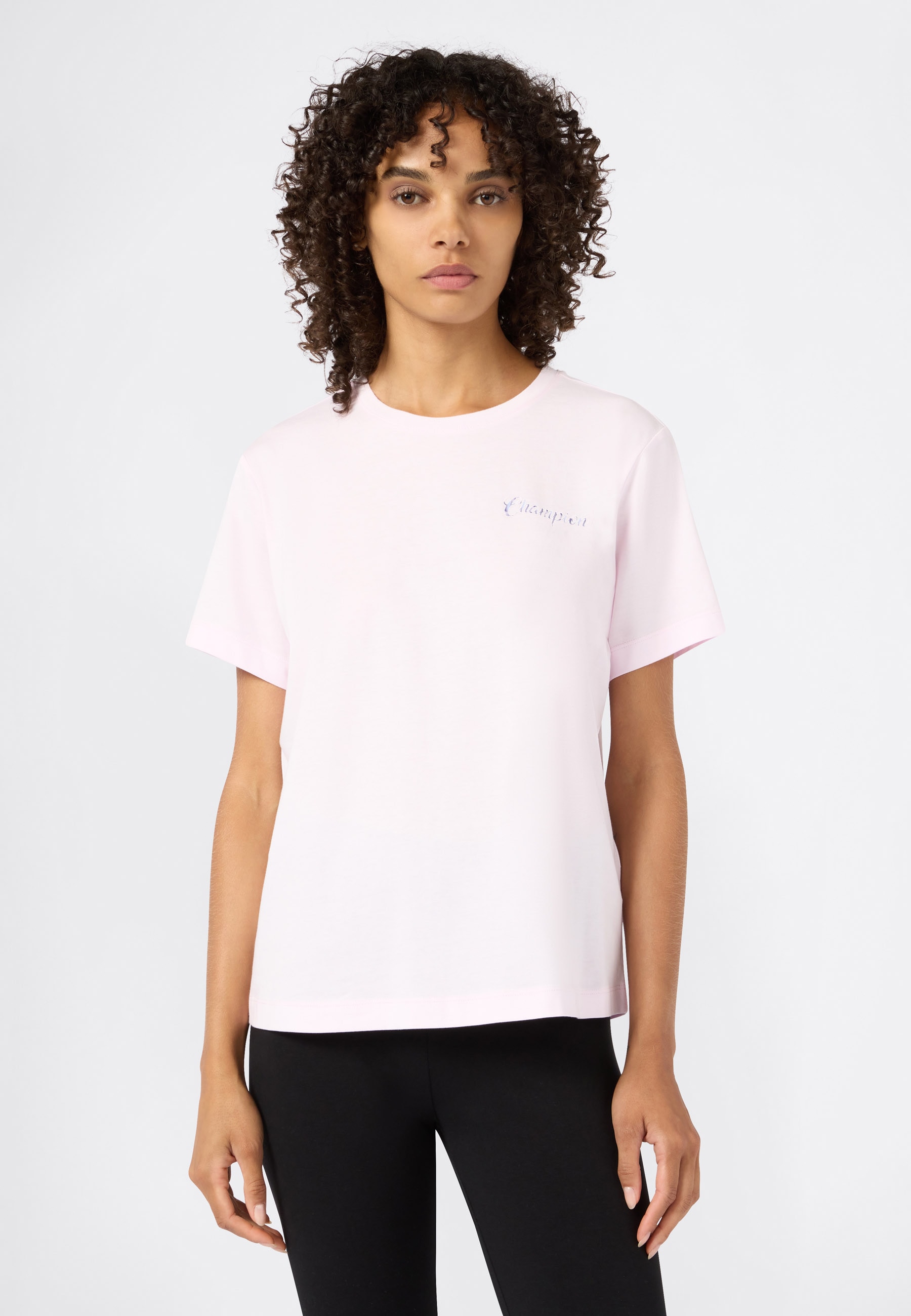 Champion T-Shirt "Graphic Crewneck T-Shirt" mit Rundhalsausschnitt, Kurzarm, aus Baumwolle