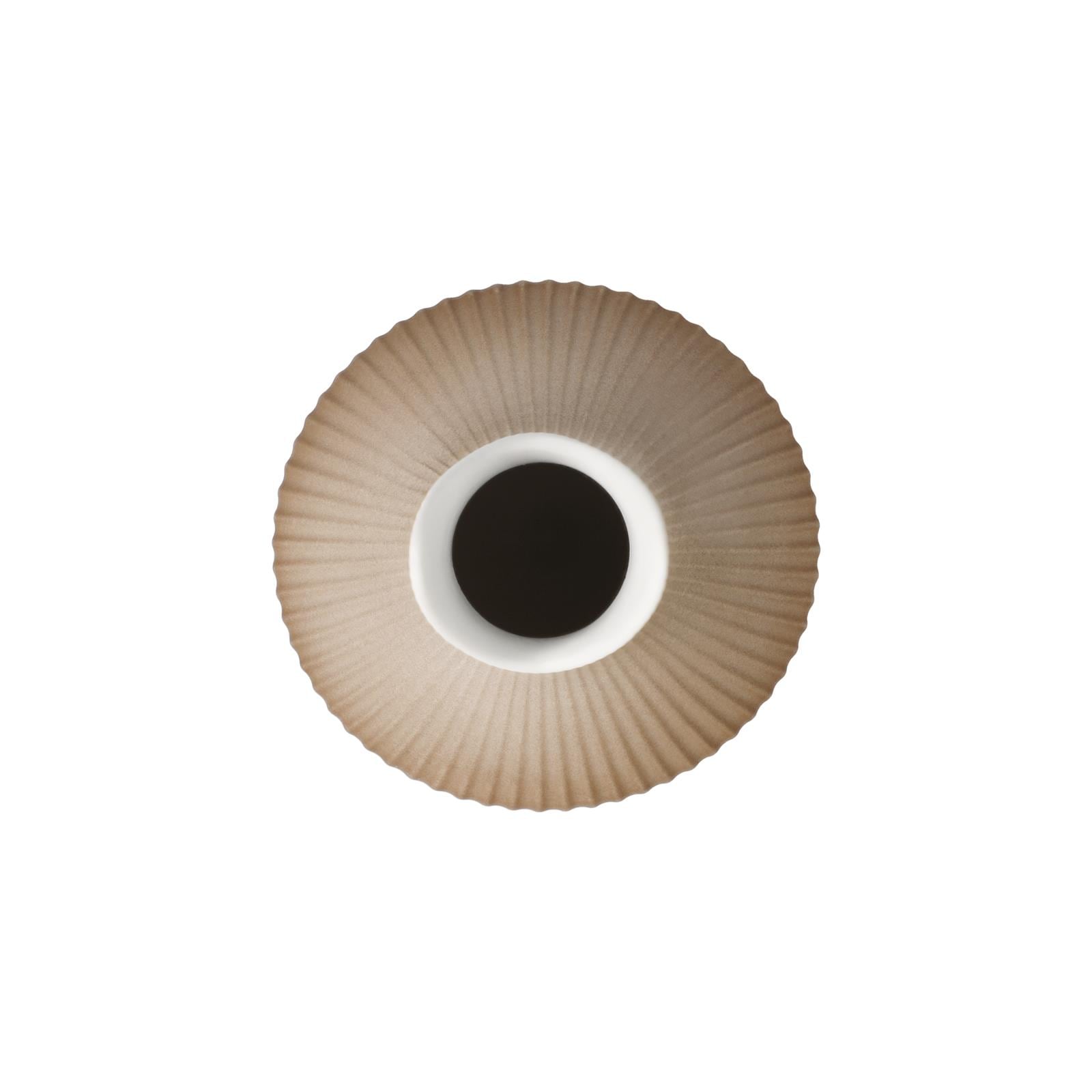Goebel Dekovase »Vase Studio 8 Raindrop Powder 15 cm beige« Abwischbar