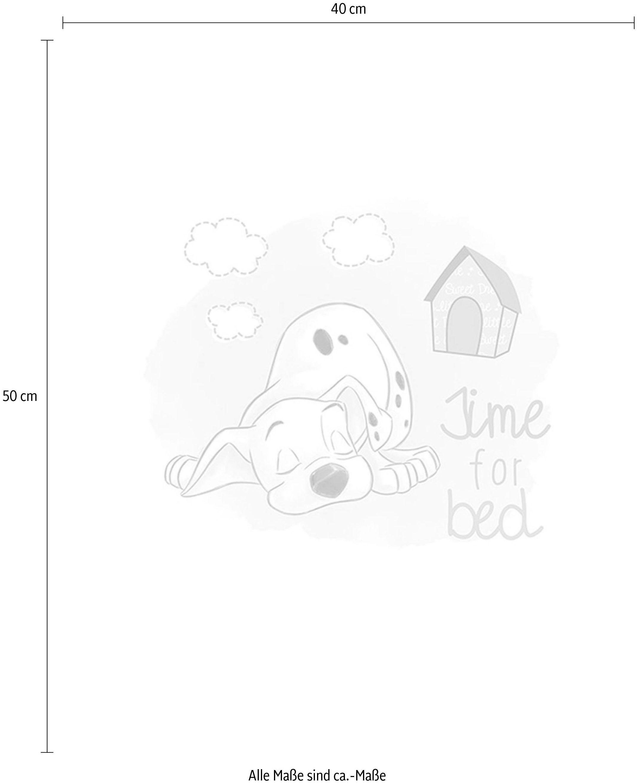 Komar Bild »101 Dalmatiner Bedtime«, Disney, (1 St.), Wandbild zur Dekoration im Kinderzimmer - ohne Rahmen