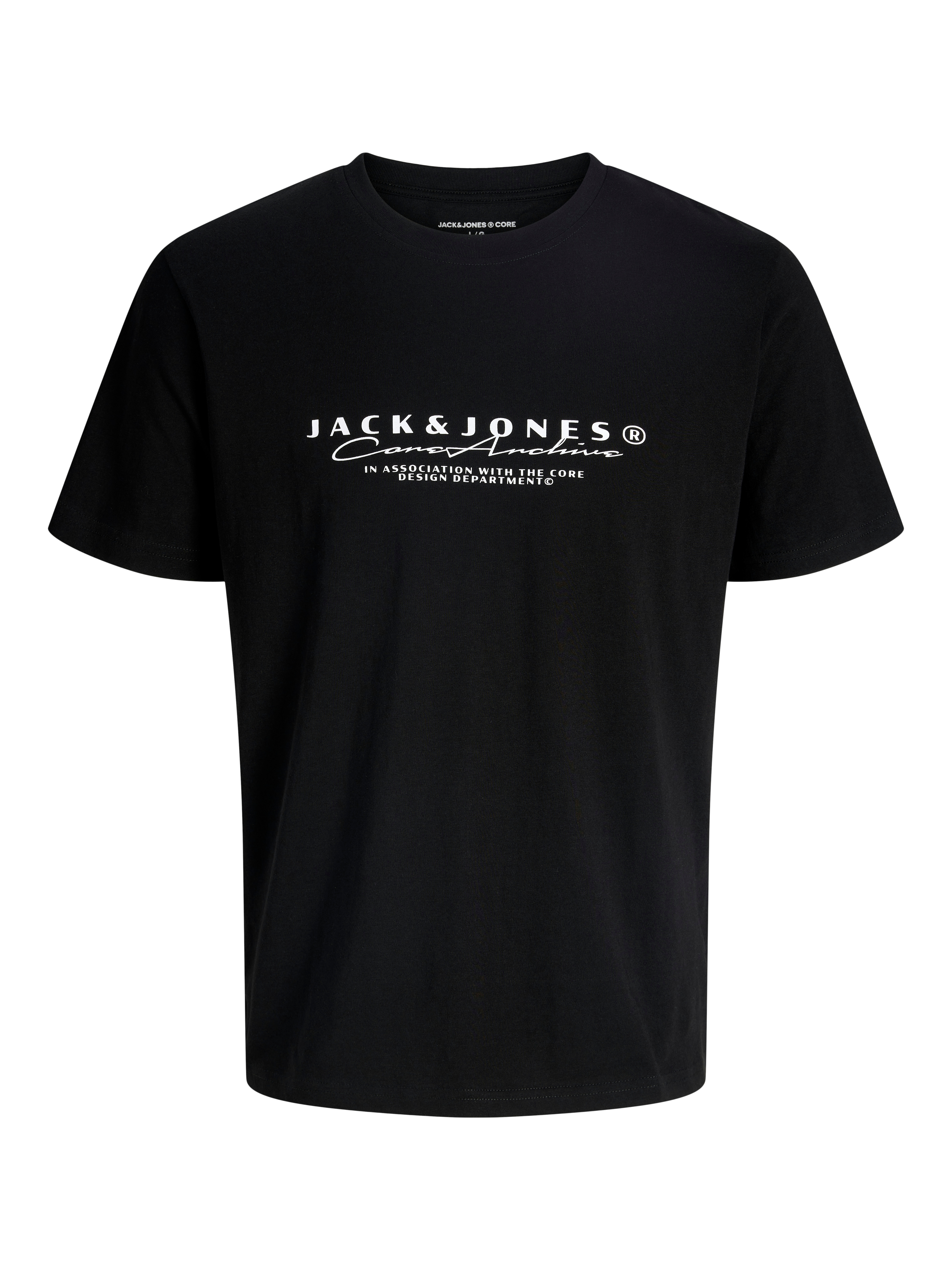 Jack & Jones T-Shirt "JCOPOINT BRANDING TEE SS CREW NECK FST" günstig online kaufen