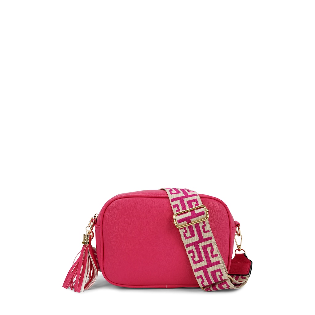Emma & Kelly Schultertasche »KALL« mit gemustertem Schultergurt Emma & Kelly Schultertasche »KALL« mit gemustertem Schultergurt