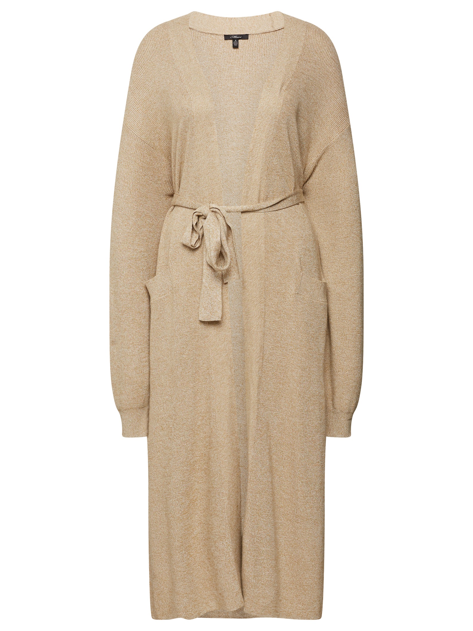 Mavi Strickfleecejacke »LONG CARDIGAN«, ohne Kapuze, Langer Cardigan in Feinstrick