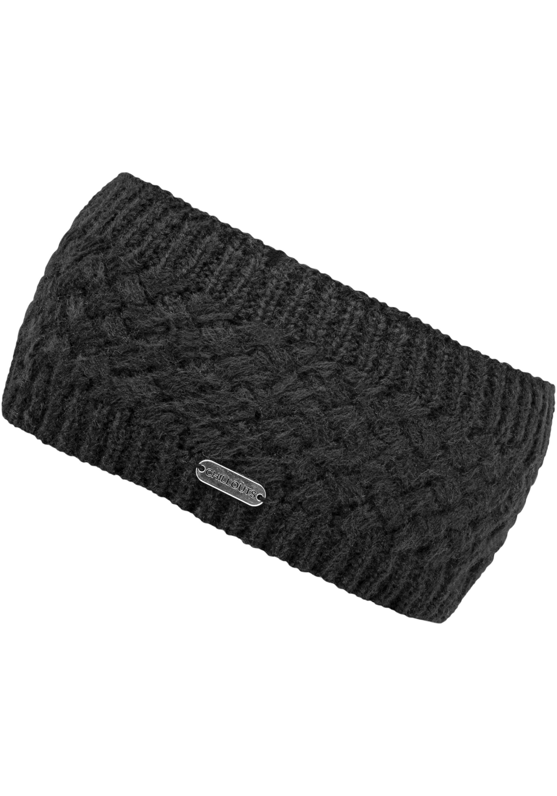 chillouts Stirnband »Felicitas Headband«, Metall-Label