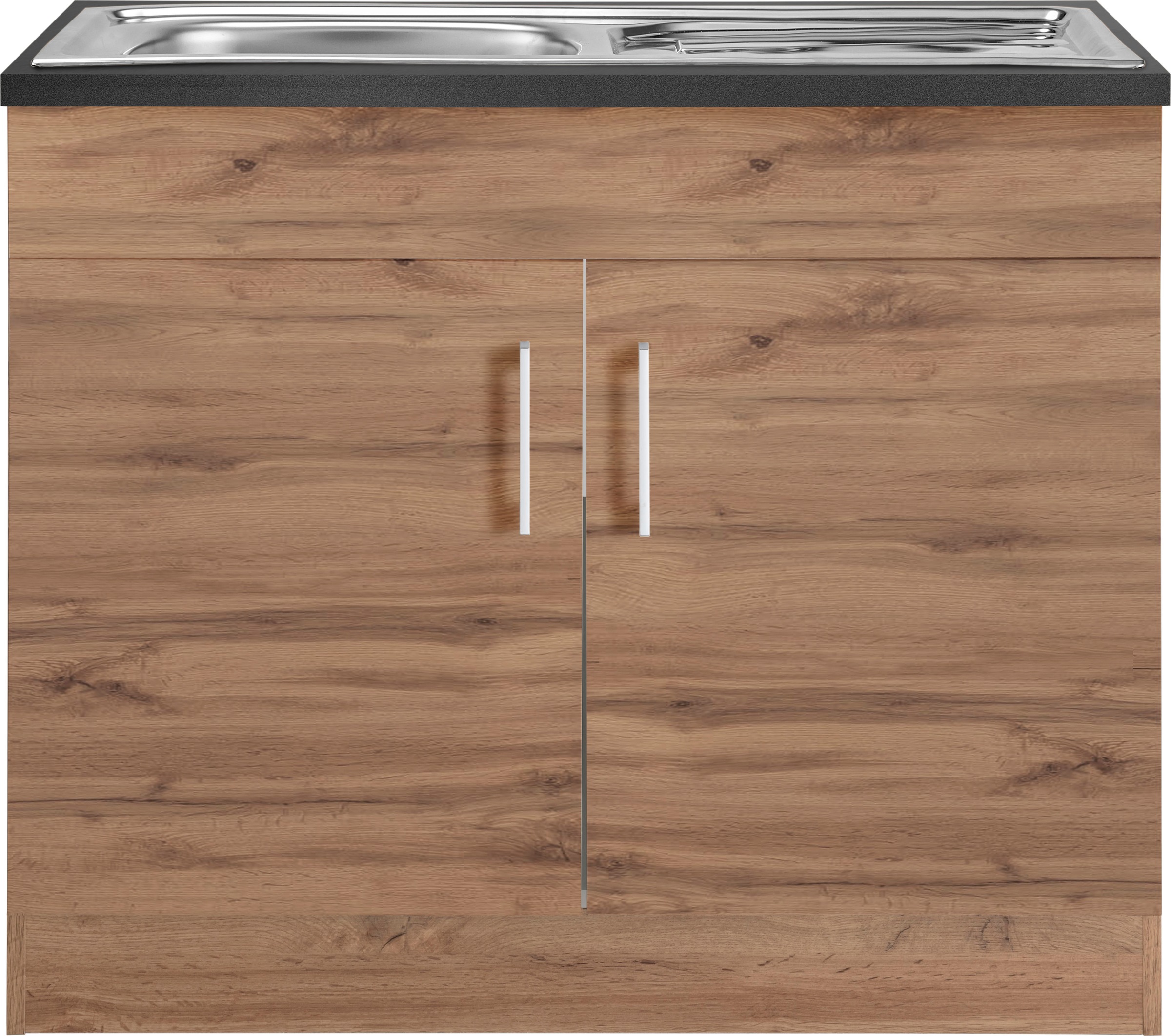 KOCHSTATION Spülenschrank »KS-Colmar«, 100 cm, mit Metallgriff