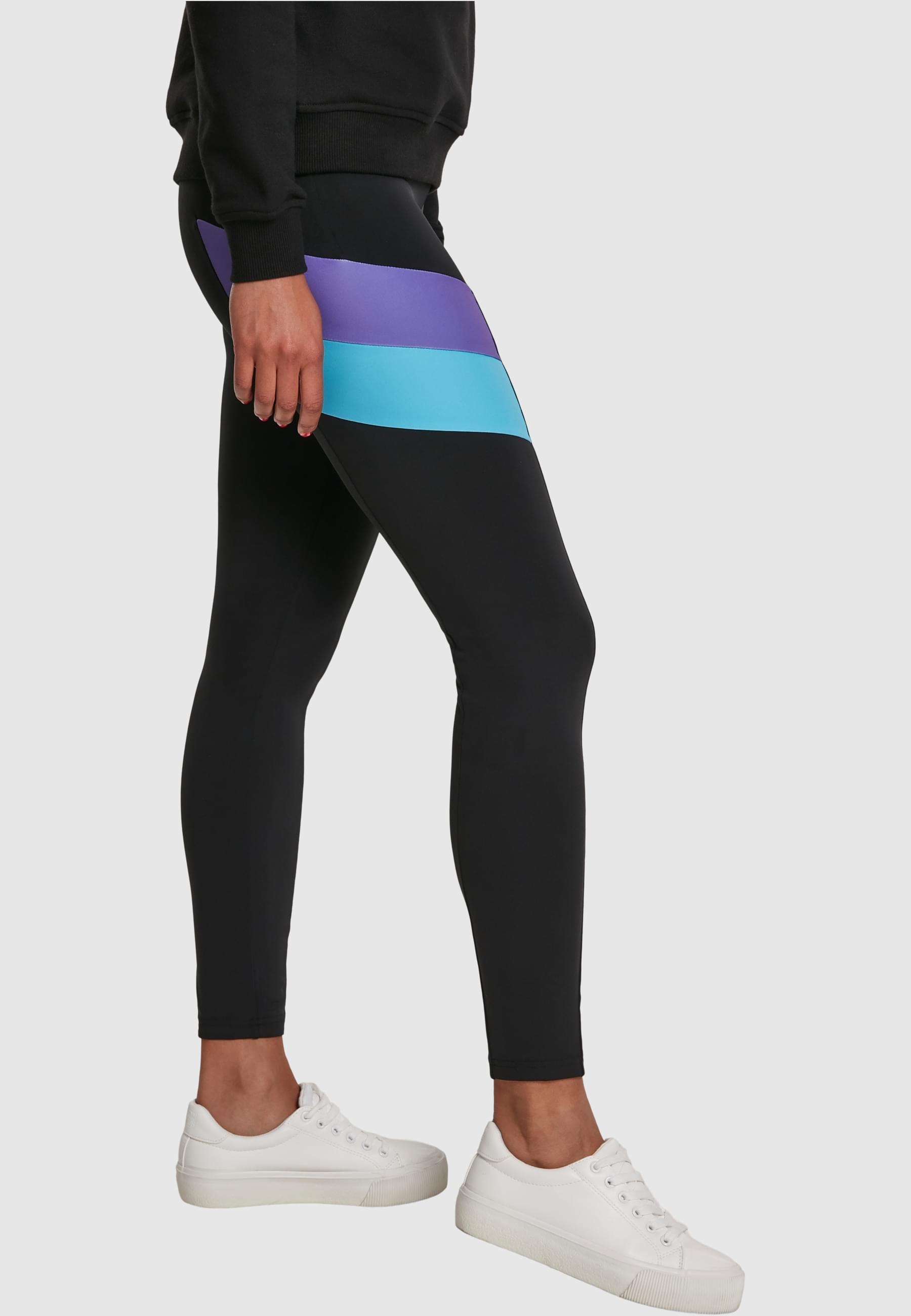 URBAN CLASSICS Leggings »Urban Classics Damen Ladies Color Block Leggings«, (1 tlg.)
