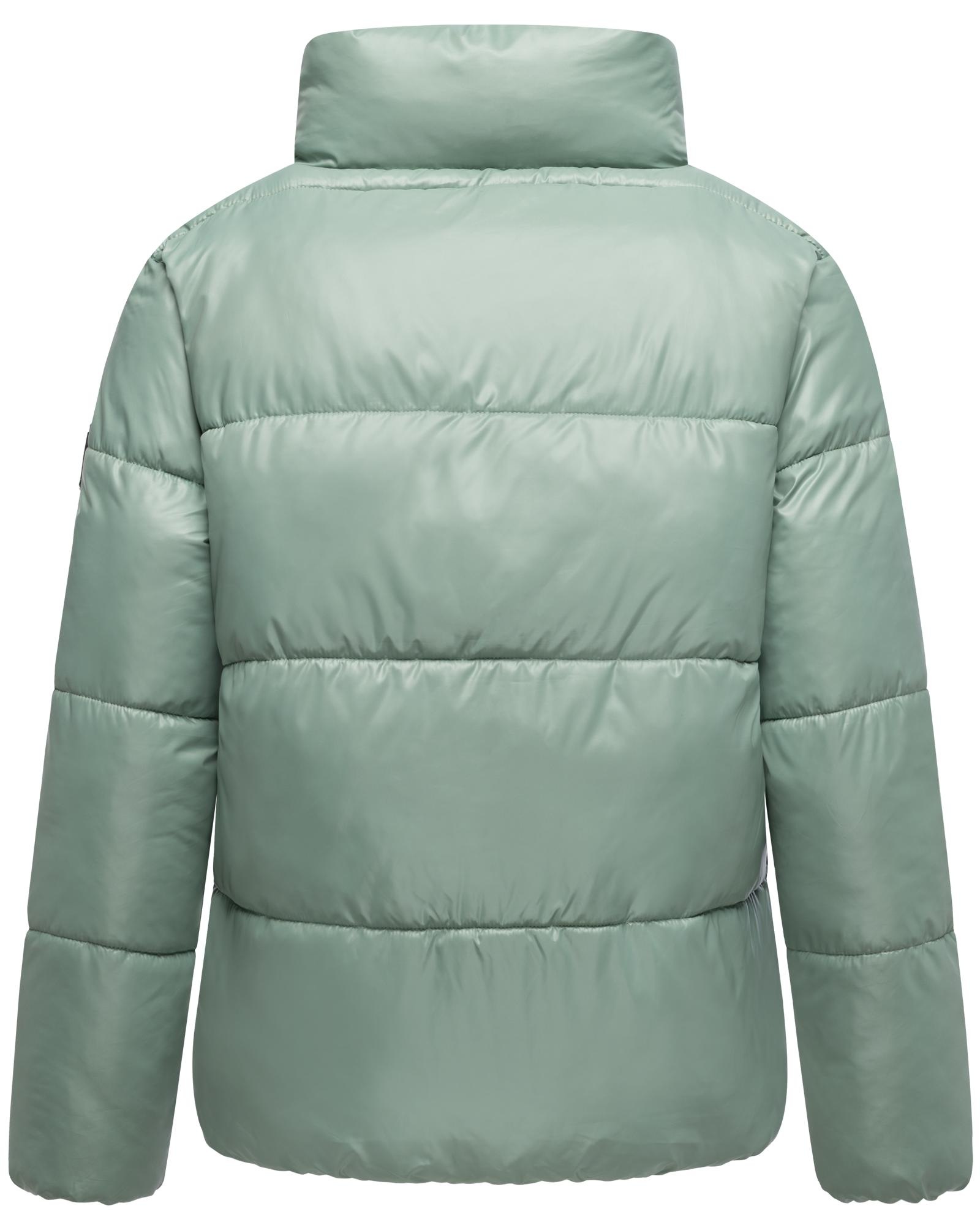 Thumbnail - Navahoo Kurzjacke "Eispracht 14" ohne Kapuze Kurze gesteppte Damen Winterjacke